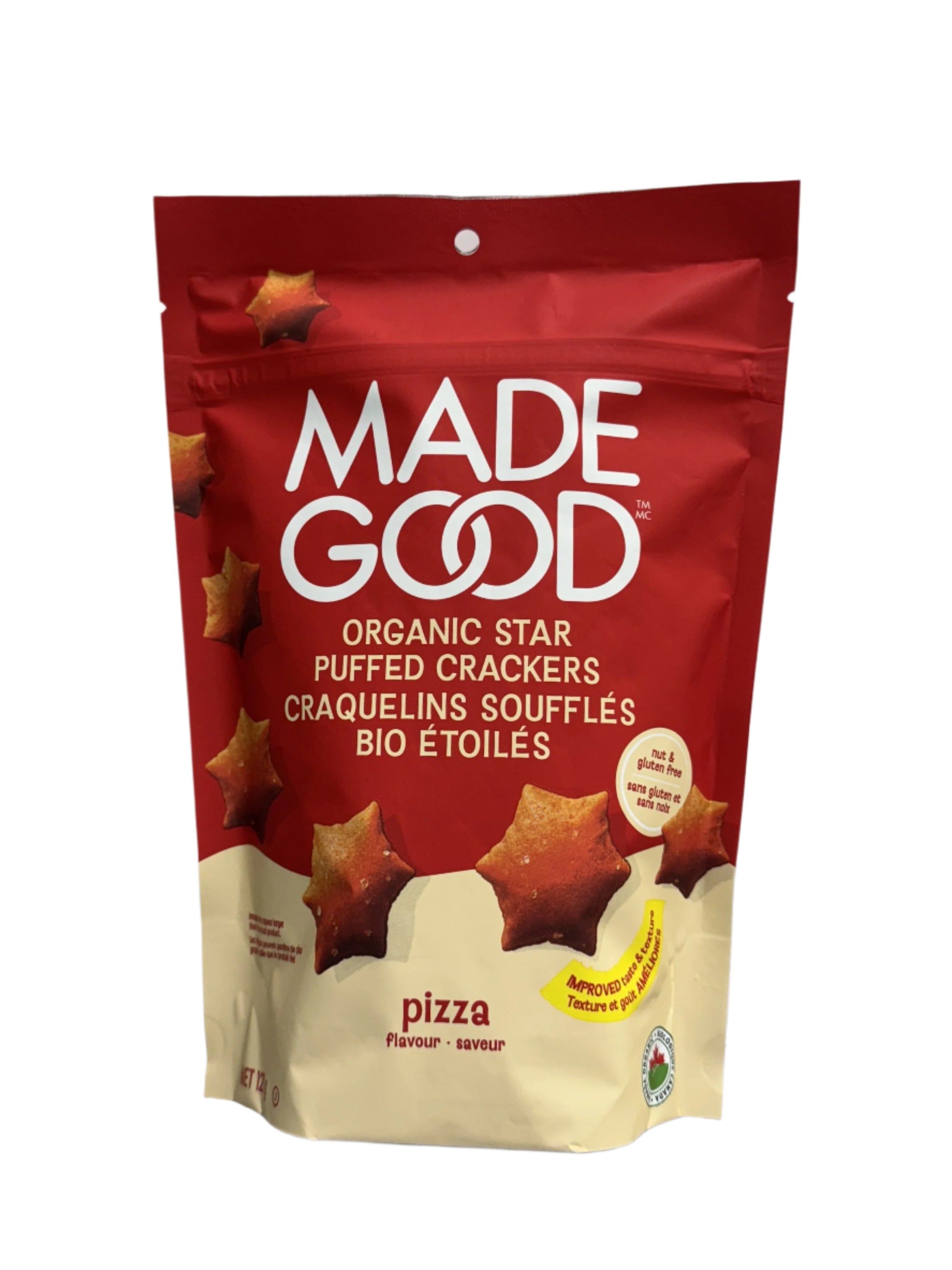 Made Good Pizza Star Puffed Crackers