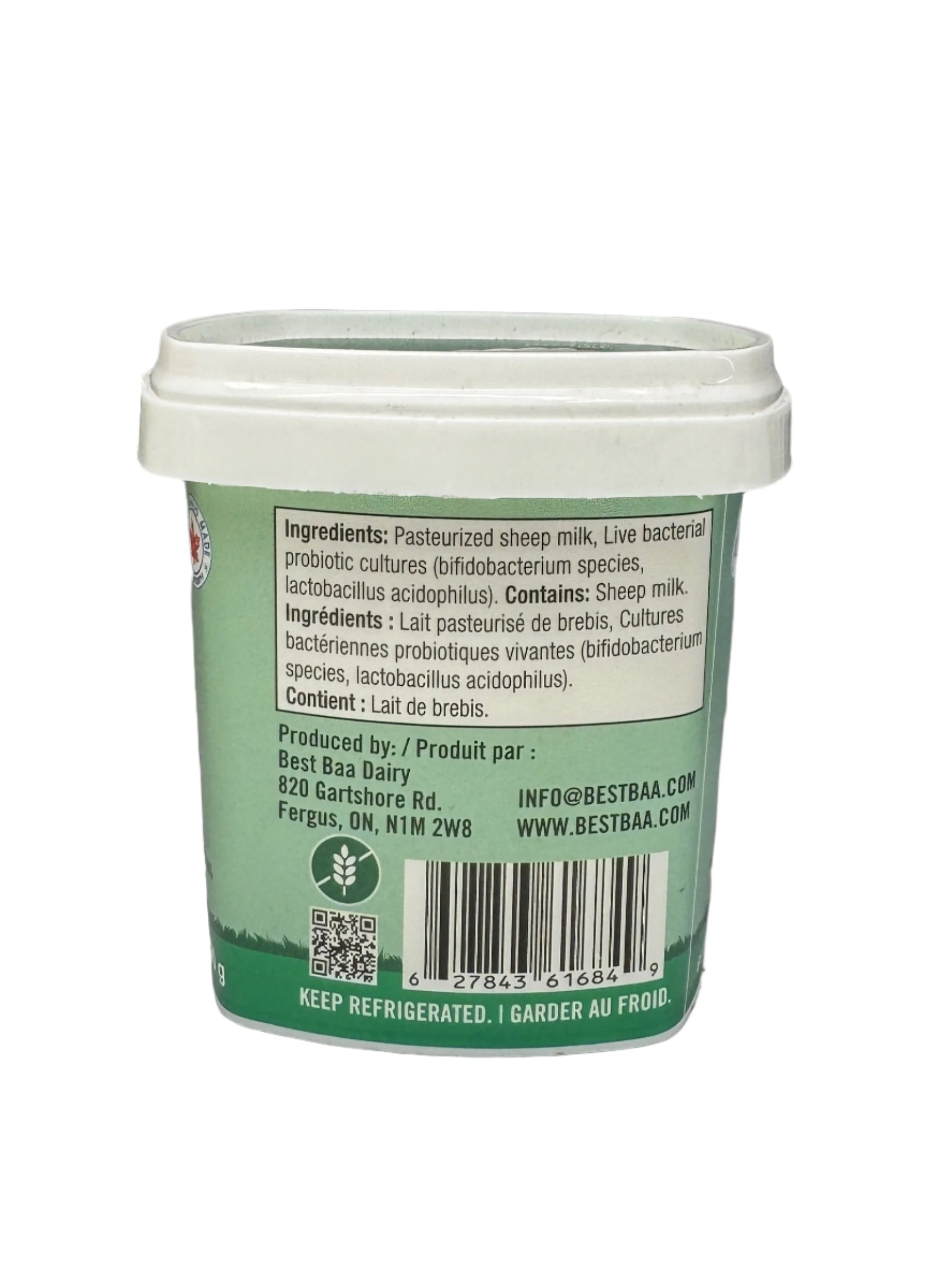 Plain Sheep Milk Yogurt