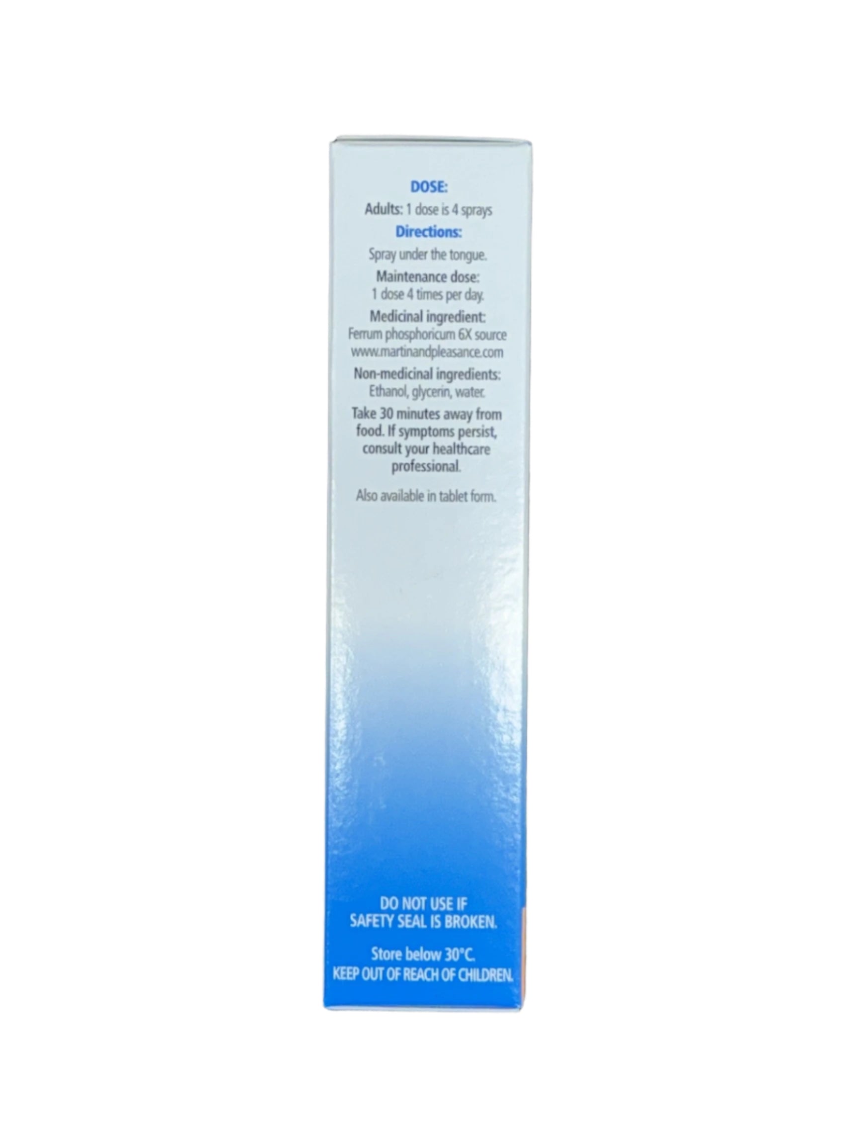 Martin & Pleasance Schuessler Salt Ferr Phos 6X Oral Spray