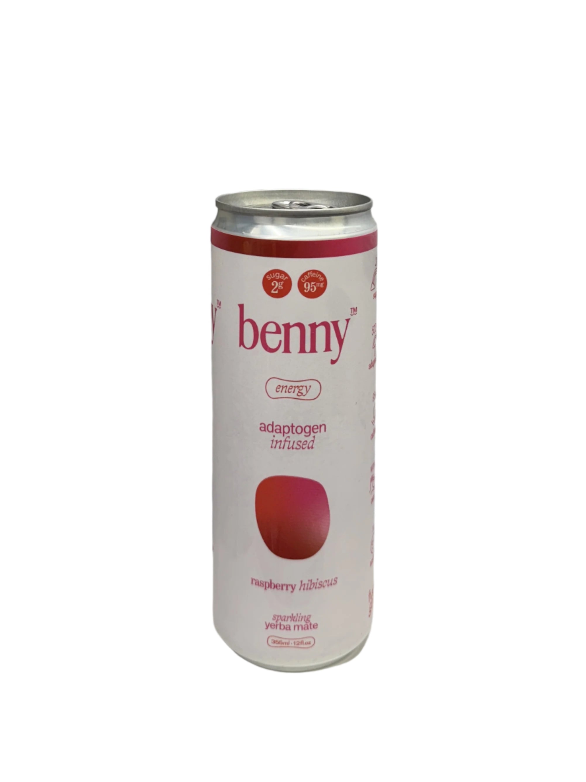 Benny Raspberry Hibiscus + Focus Nourishing Energy Drink