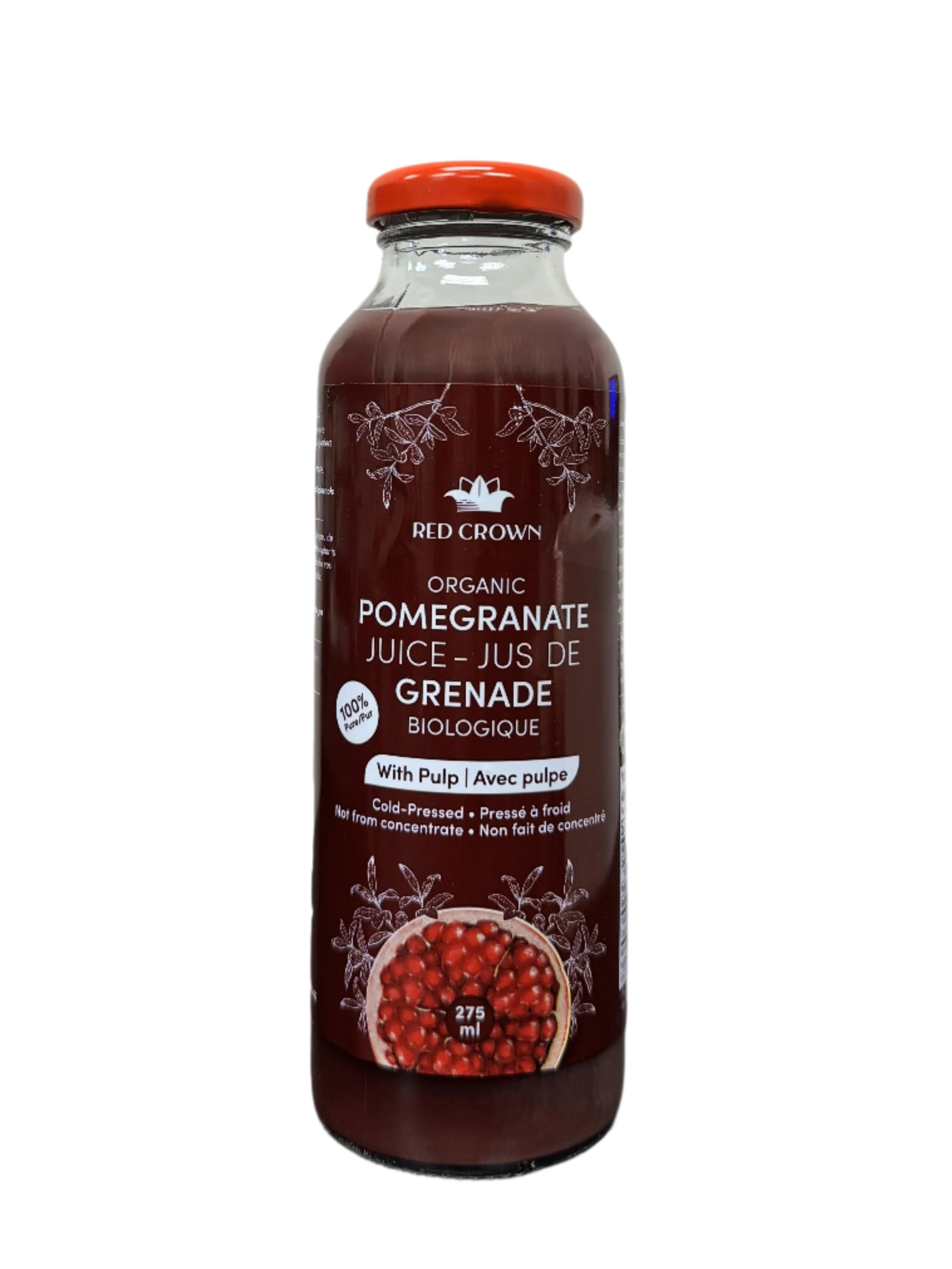 Red Crown Organic Pomegranate Juice with Pulp