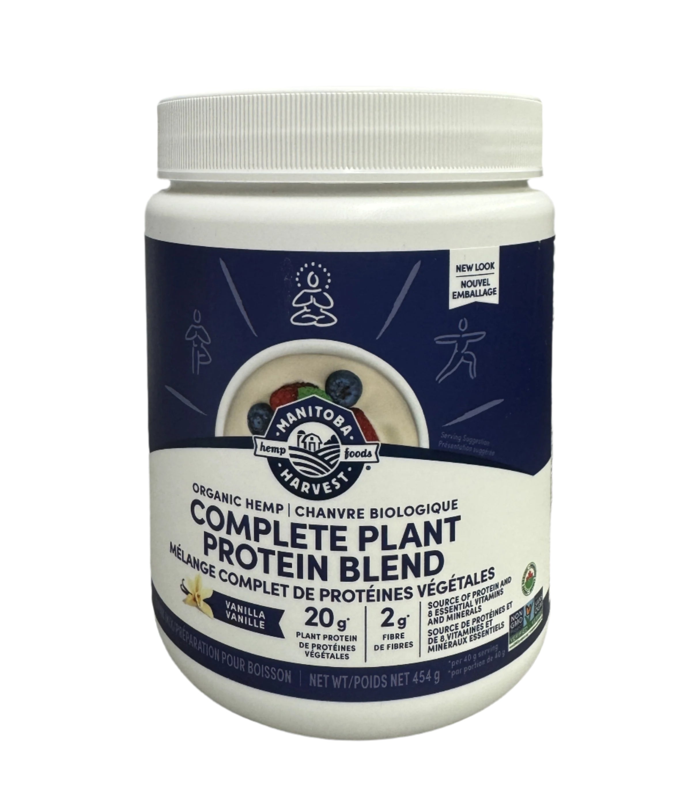 Manitoba Harvest Organic Plant Protein Blend- Vanilla
