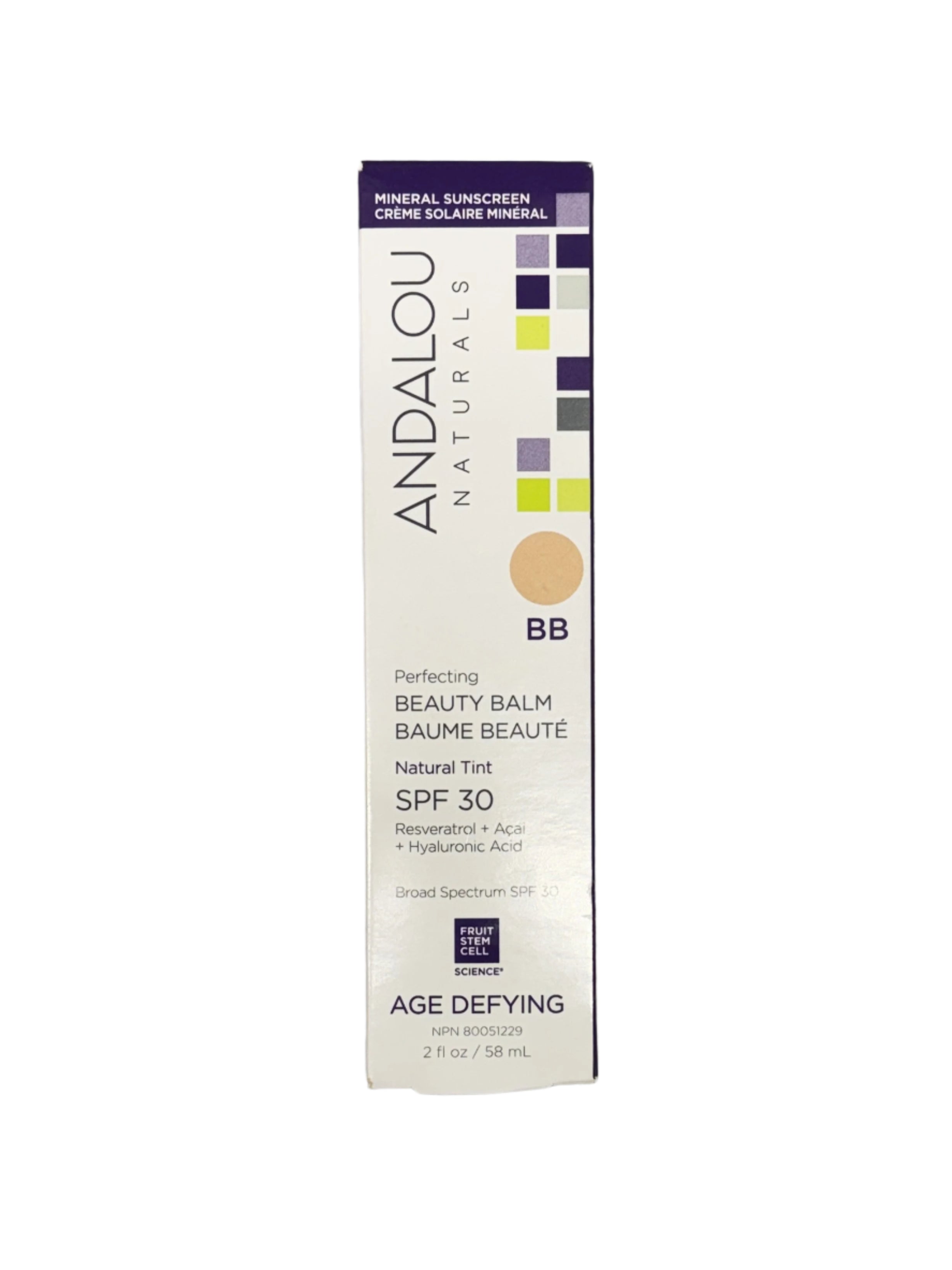 Andalou Naturals Perfecting Beauty Balm Tinted