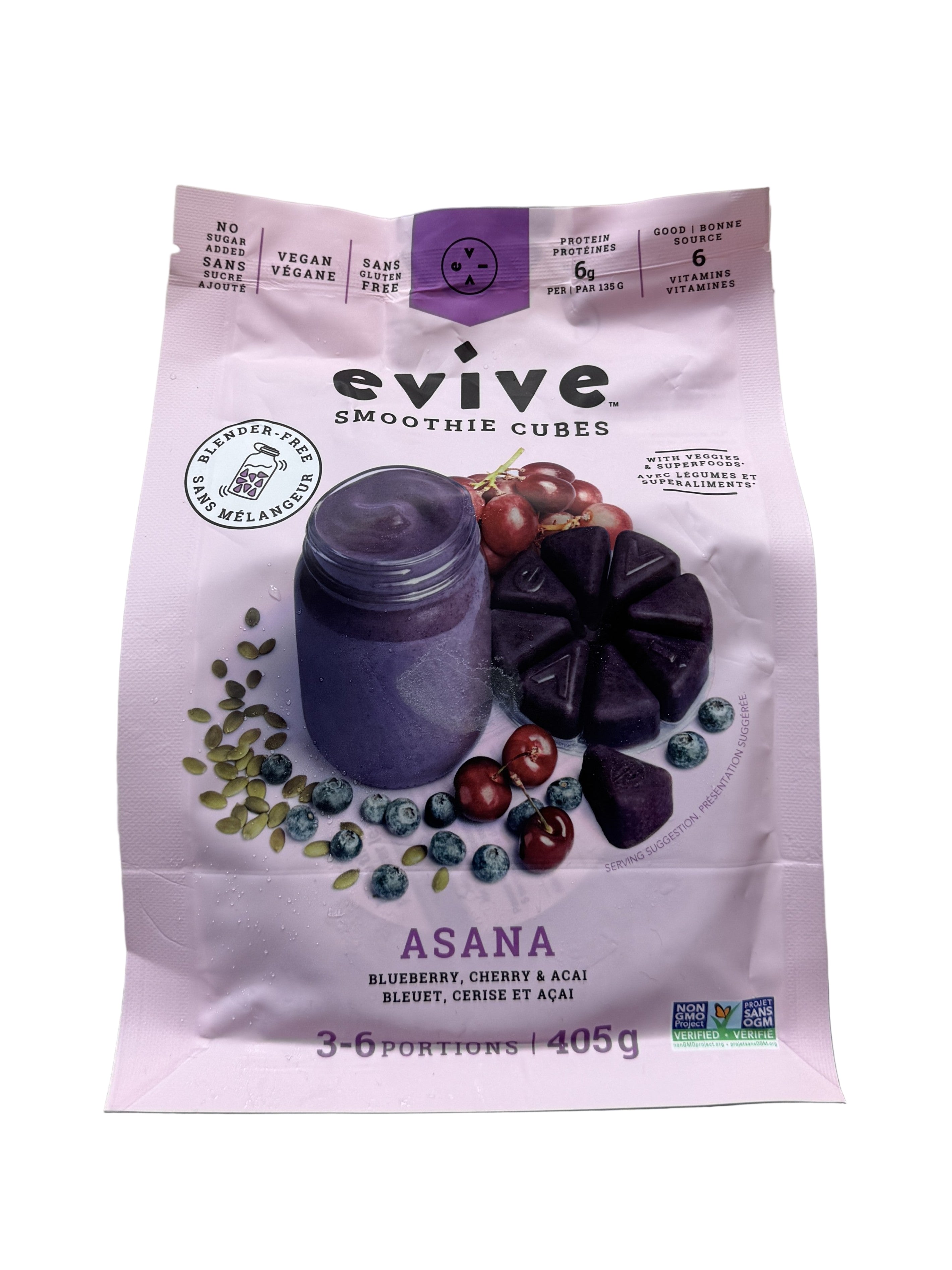 Asana Smoothie Cubes
