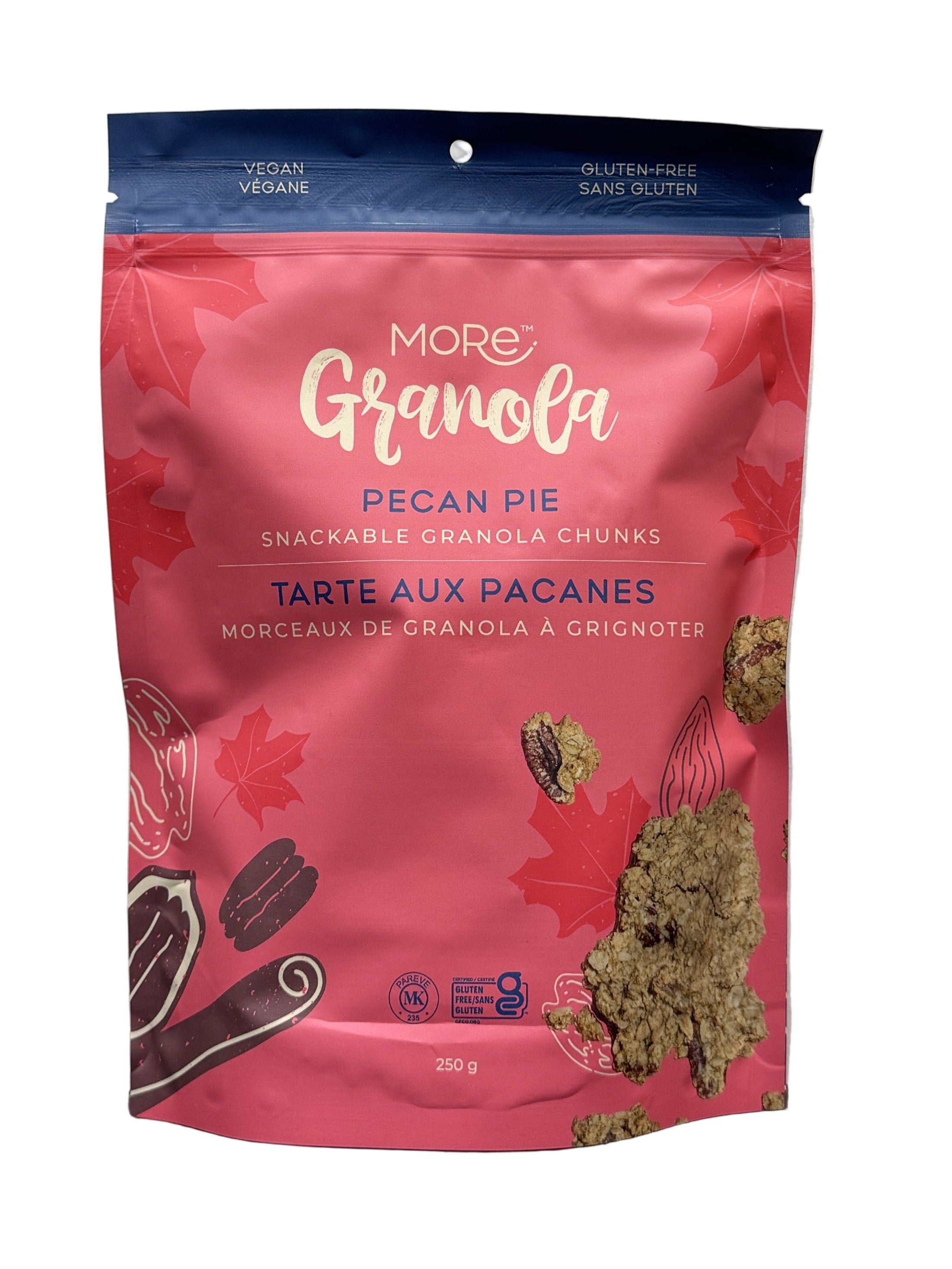 Pecan Pie Snackable Granola Chunks