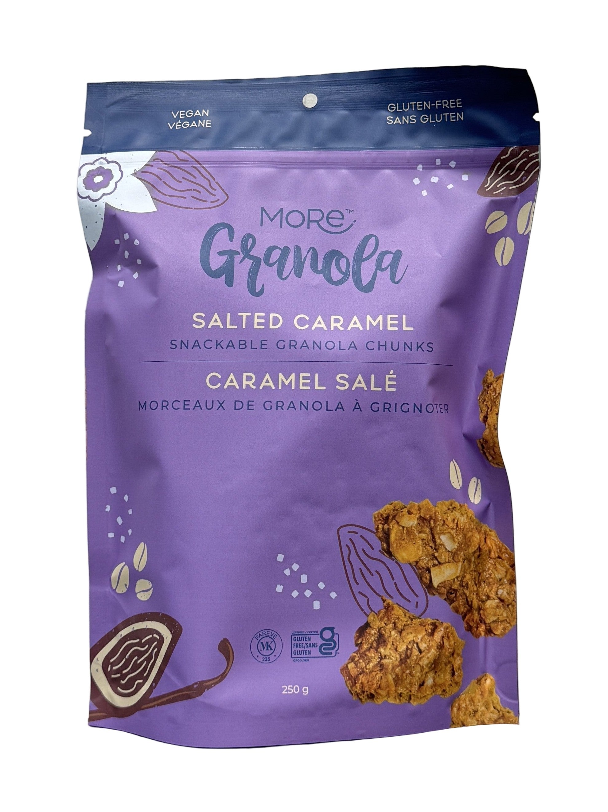 Salted Caramel Snackable Granola Chunks