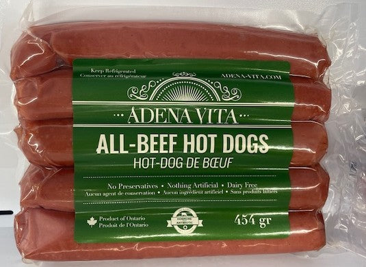 All-Beef Hot Dogs
