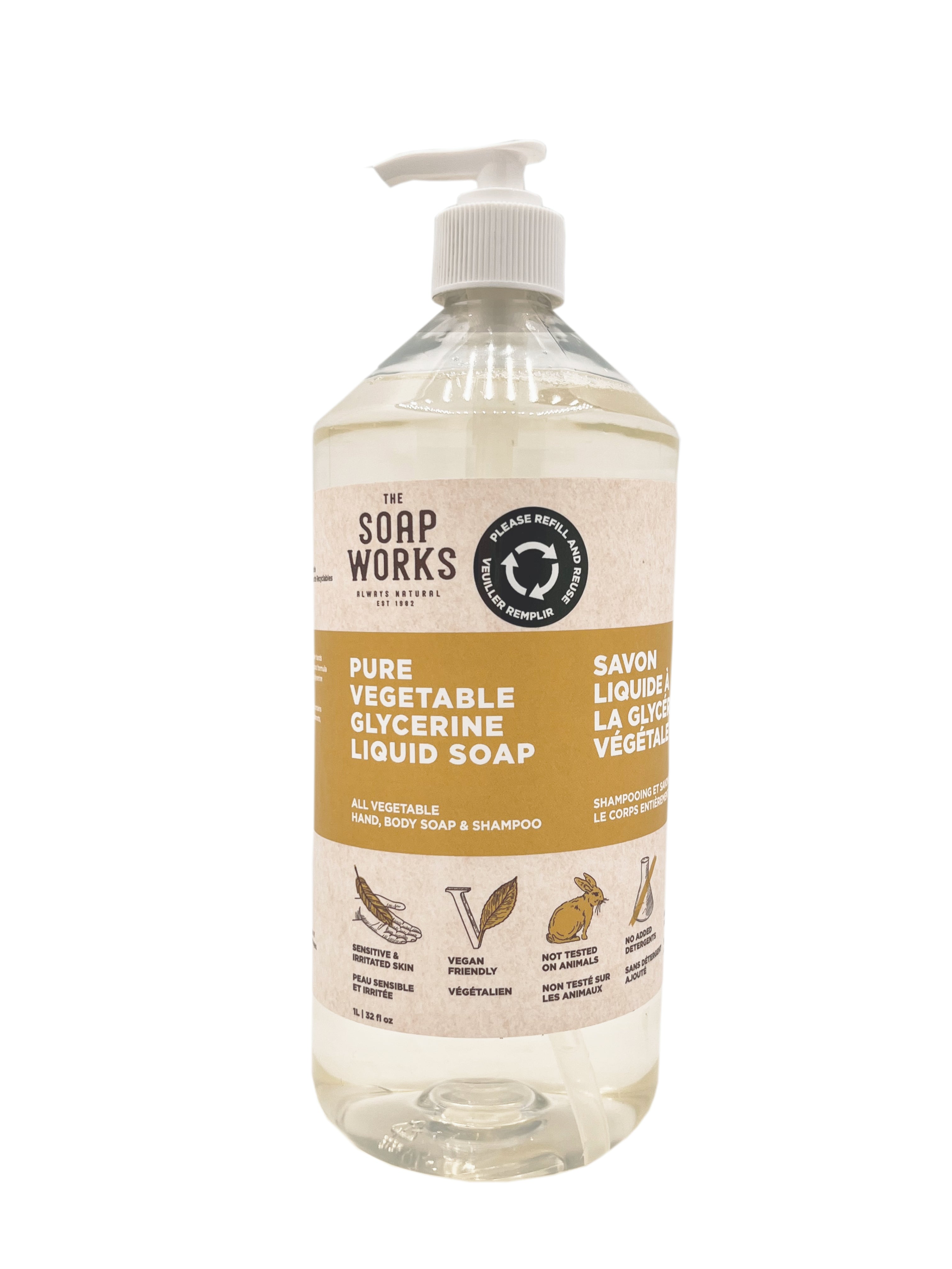 The Soap Works Pure Glycerine Soap