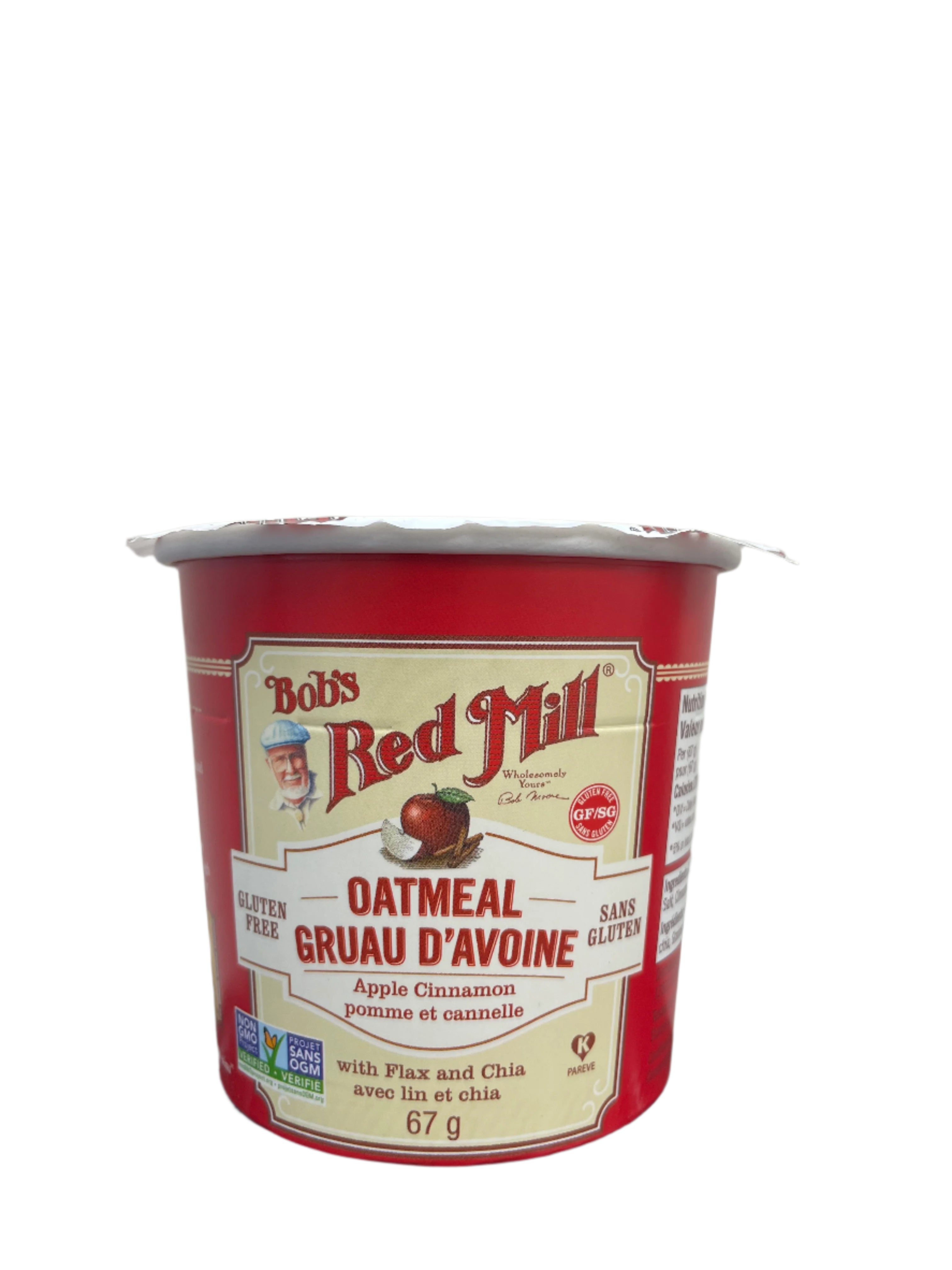 Gluten Free Apple Cinnamon Oatmeal