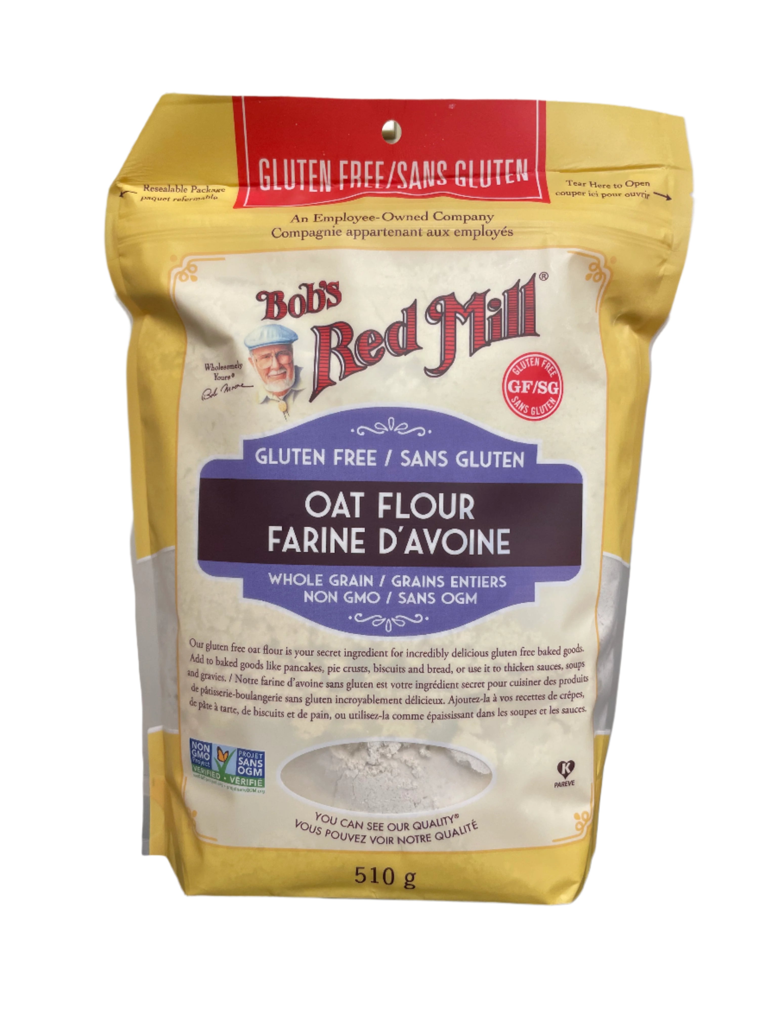 Gluten Free Whole Grain Oat Flour