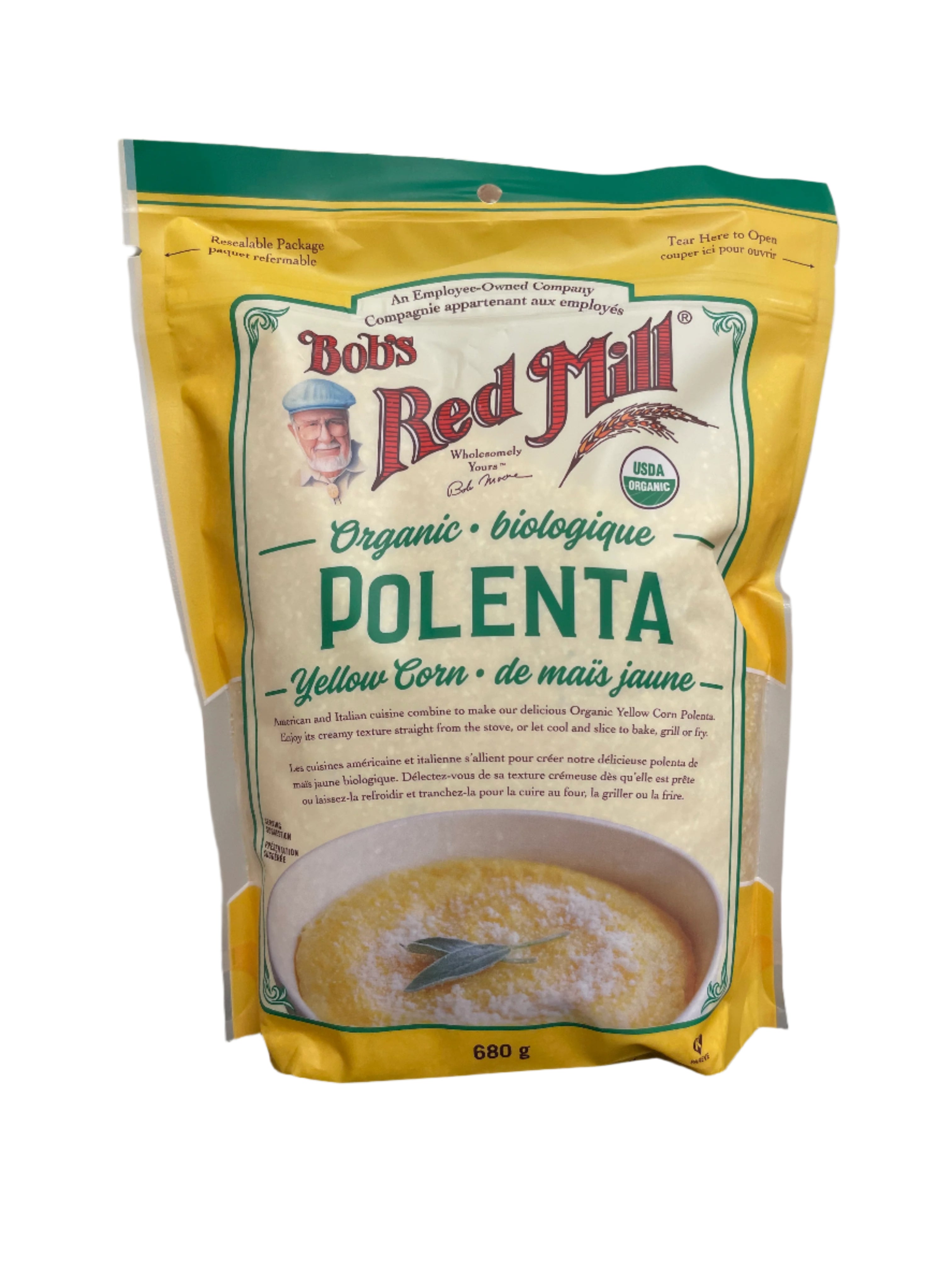 Organic Corn Grits/Polenta