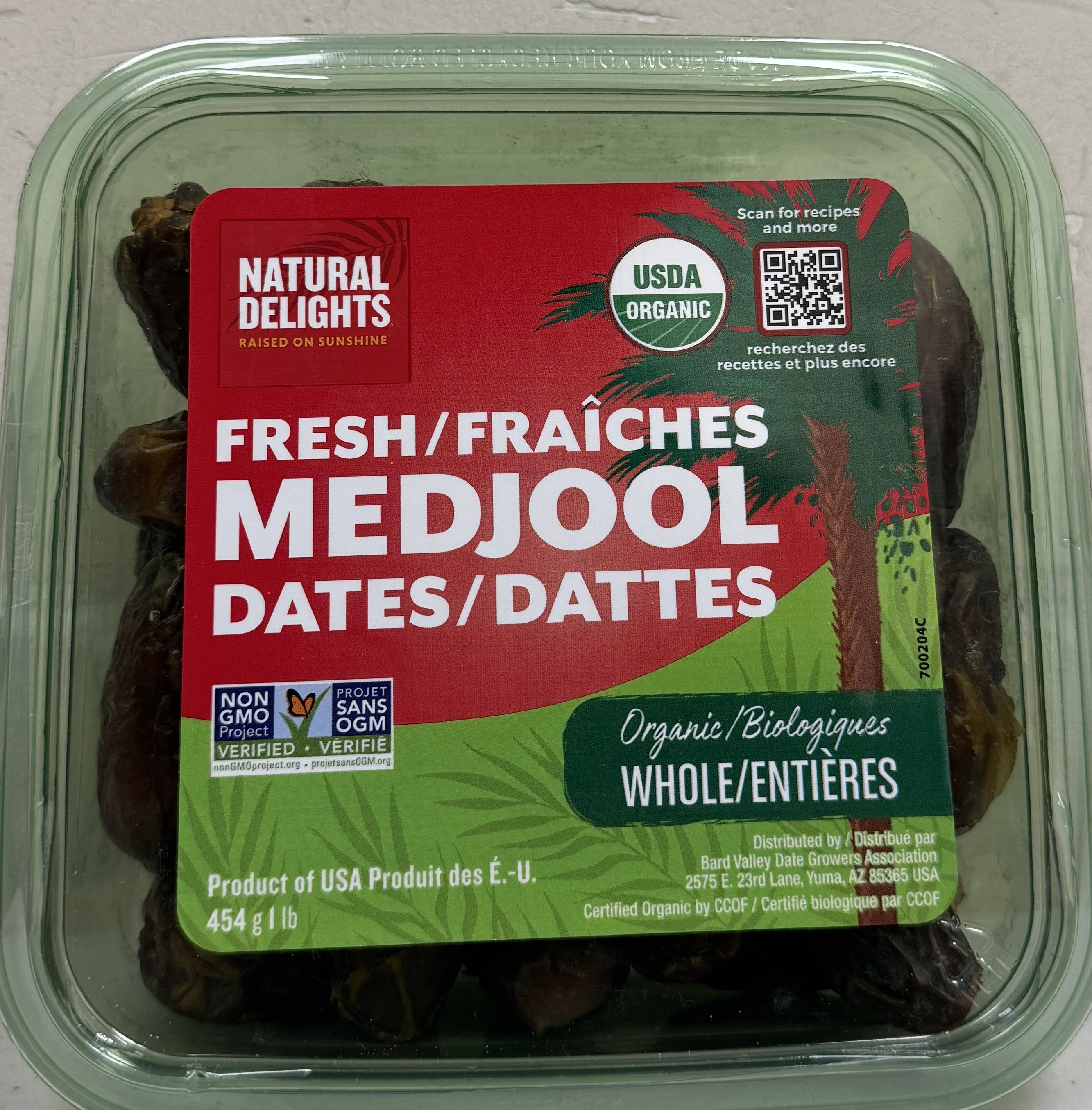 Bard Valley Organic Medjool Dates