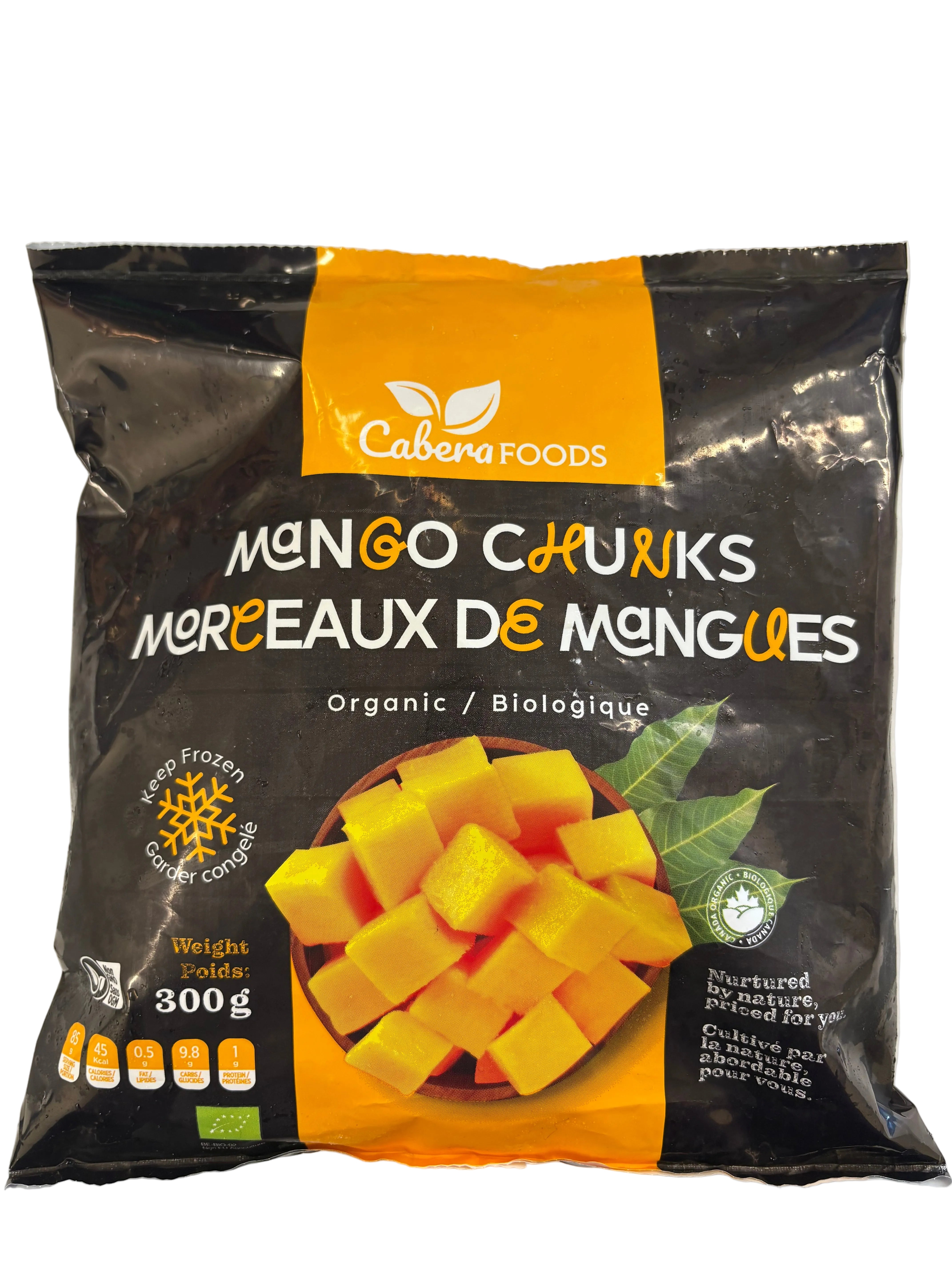 Cabera Foods Organic Mango Chunks