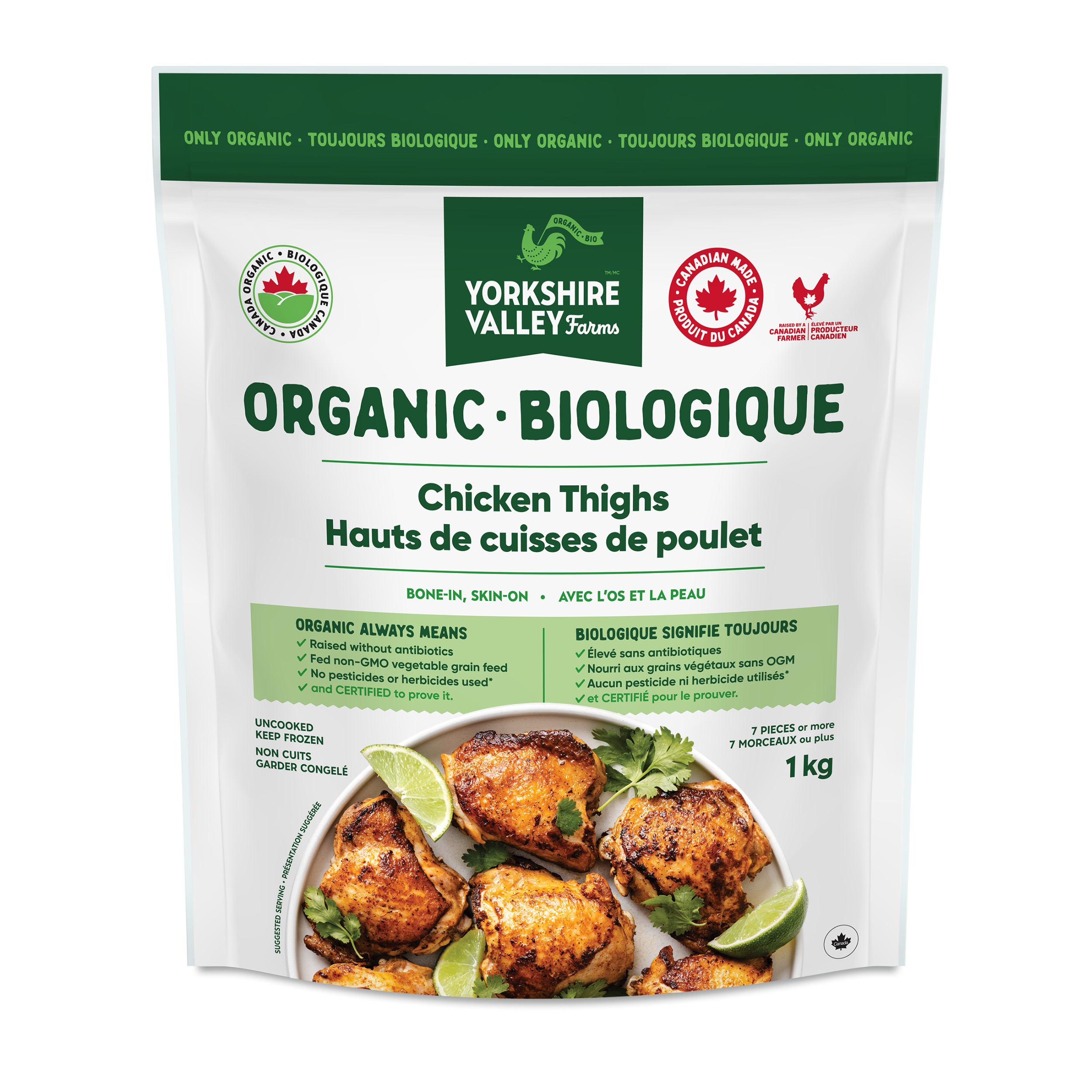 Yorkshire Valley Organic Chicken Thighs