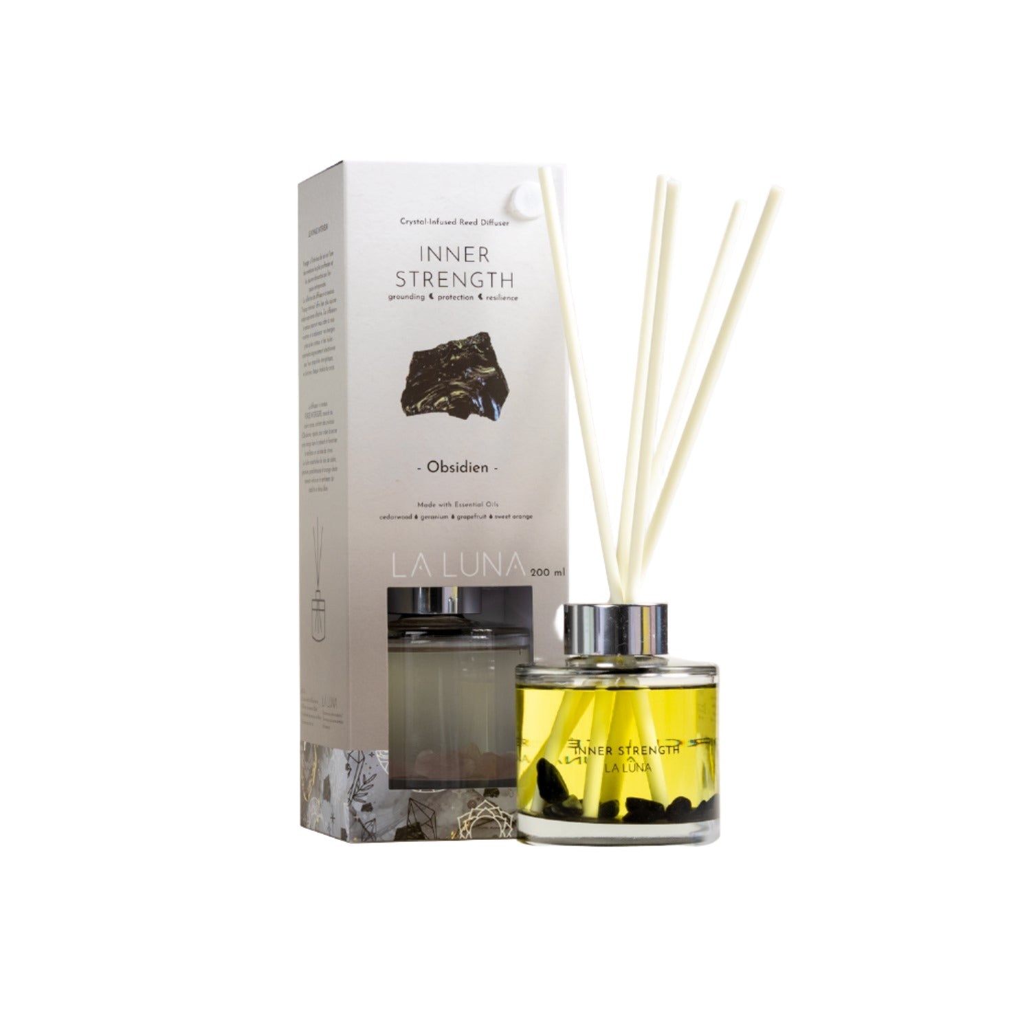 La Luna Inner Strength Obsidian Diffuser