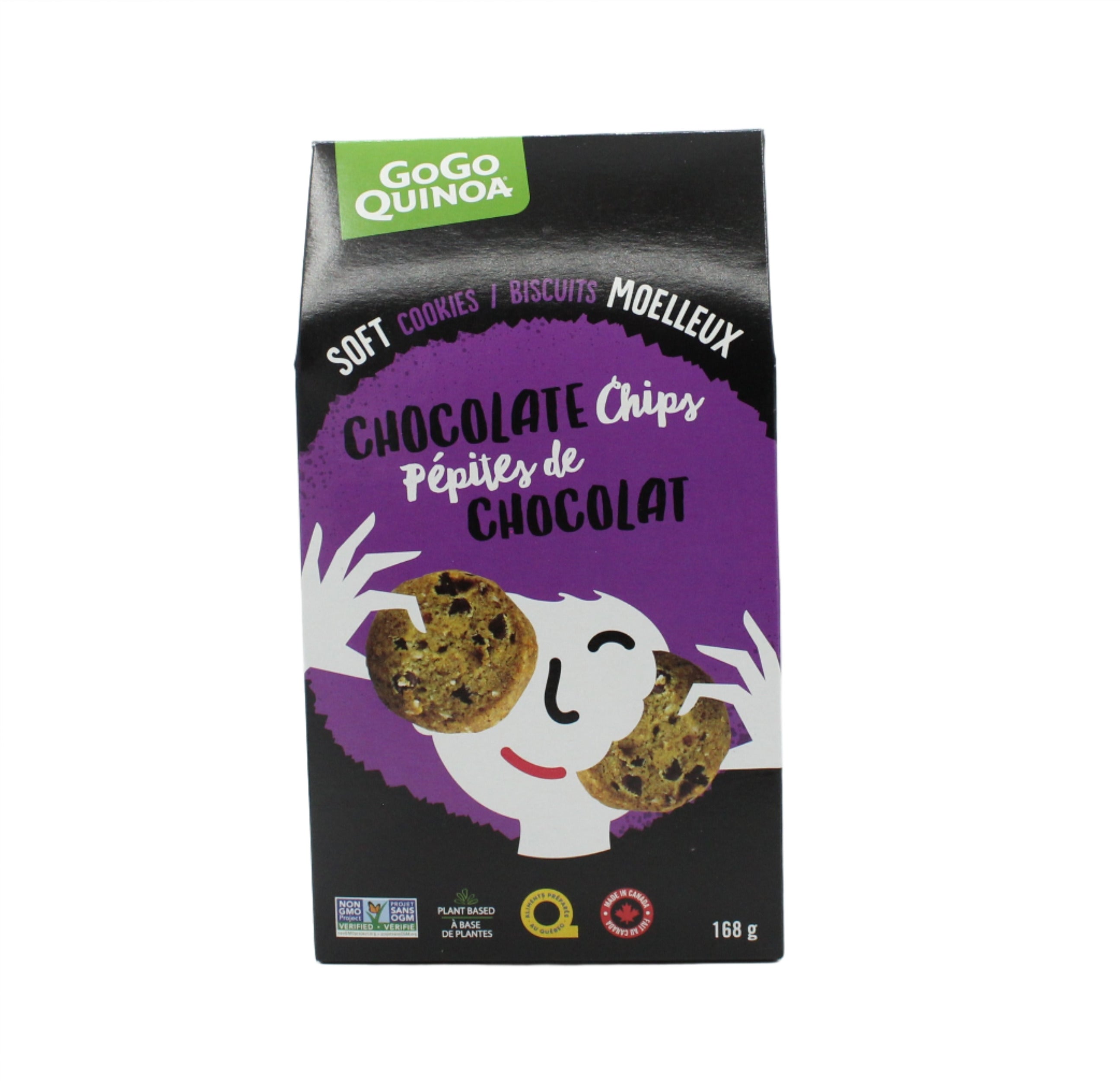Gogo Quinoa Gluten Free Chocolate Chip Soft Cookies