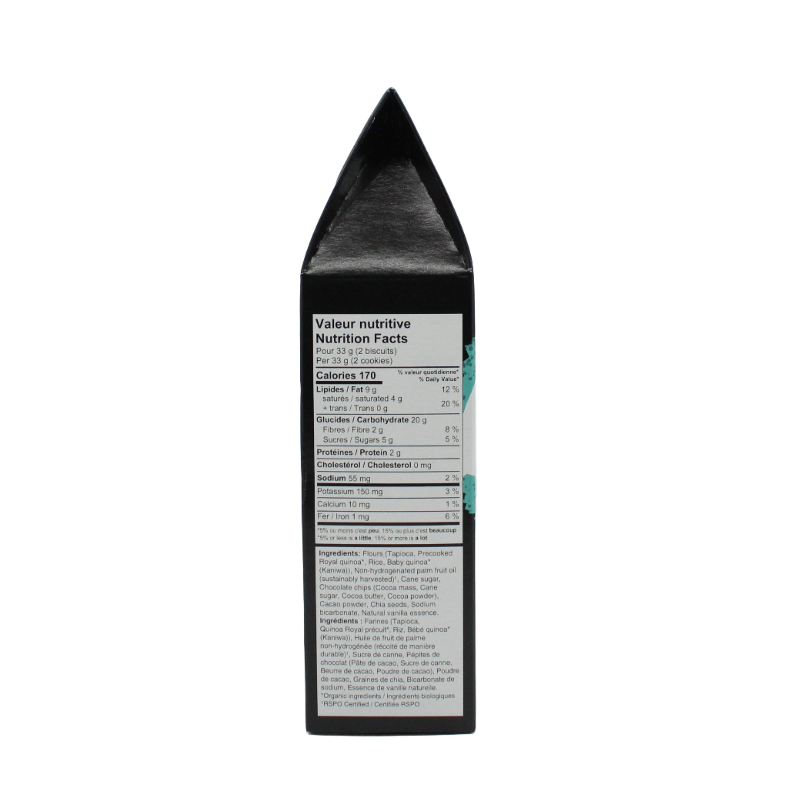 Gogo Quinoa Gluten Free Double Chocolate Cookies