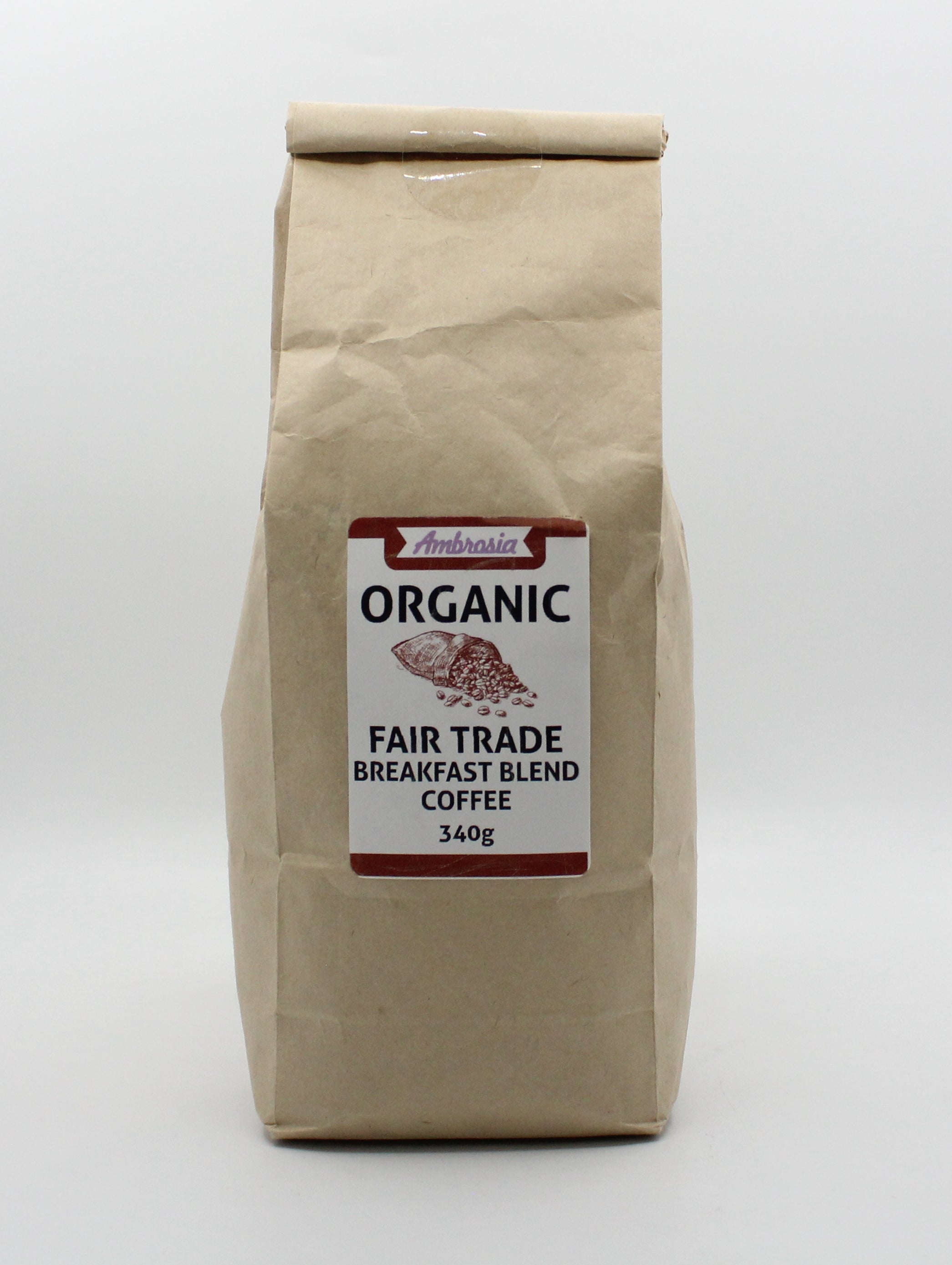 Ambrosia Organic Breakfast Blend Coffee
