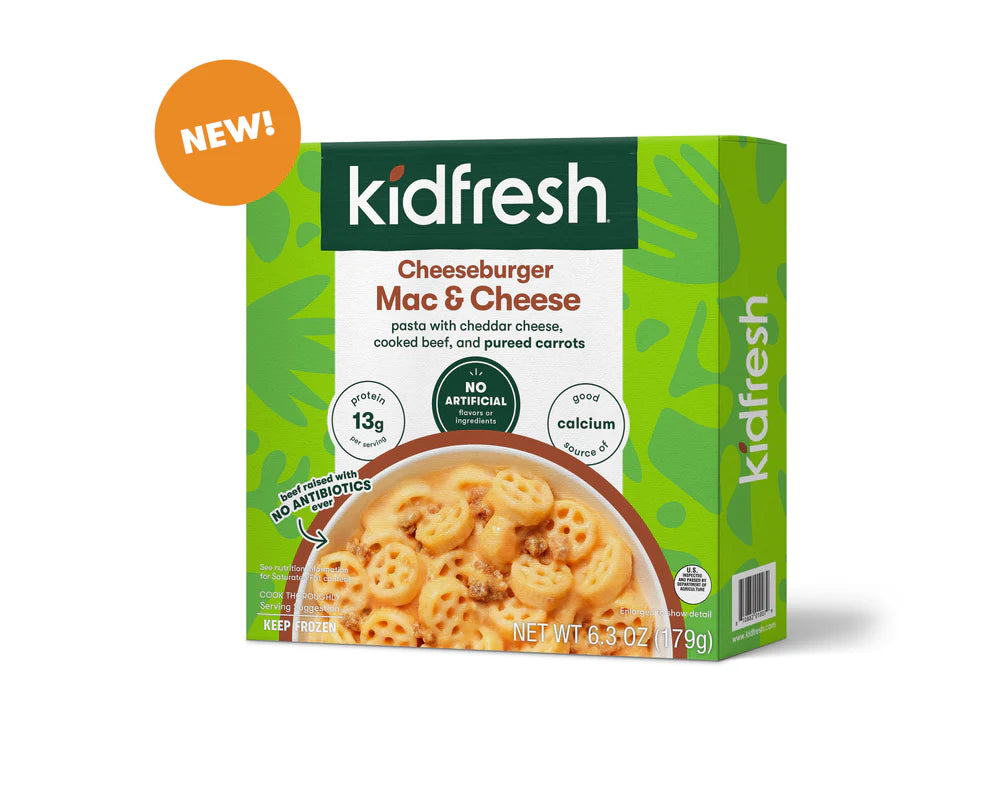 kidfresh Cheeseburger Mac & Cheese