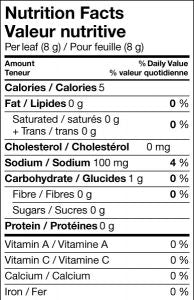 Grape Leaves in Brine