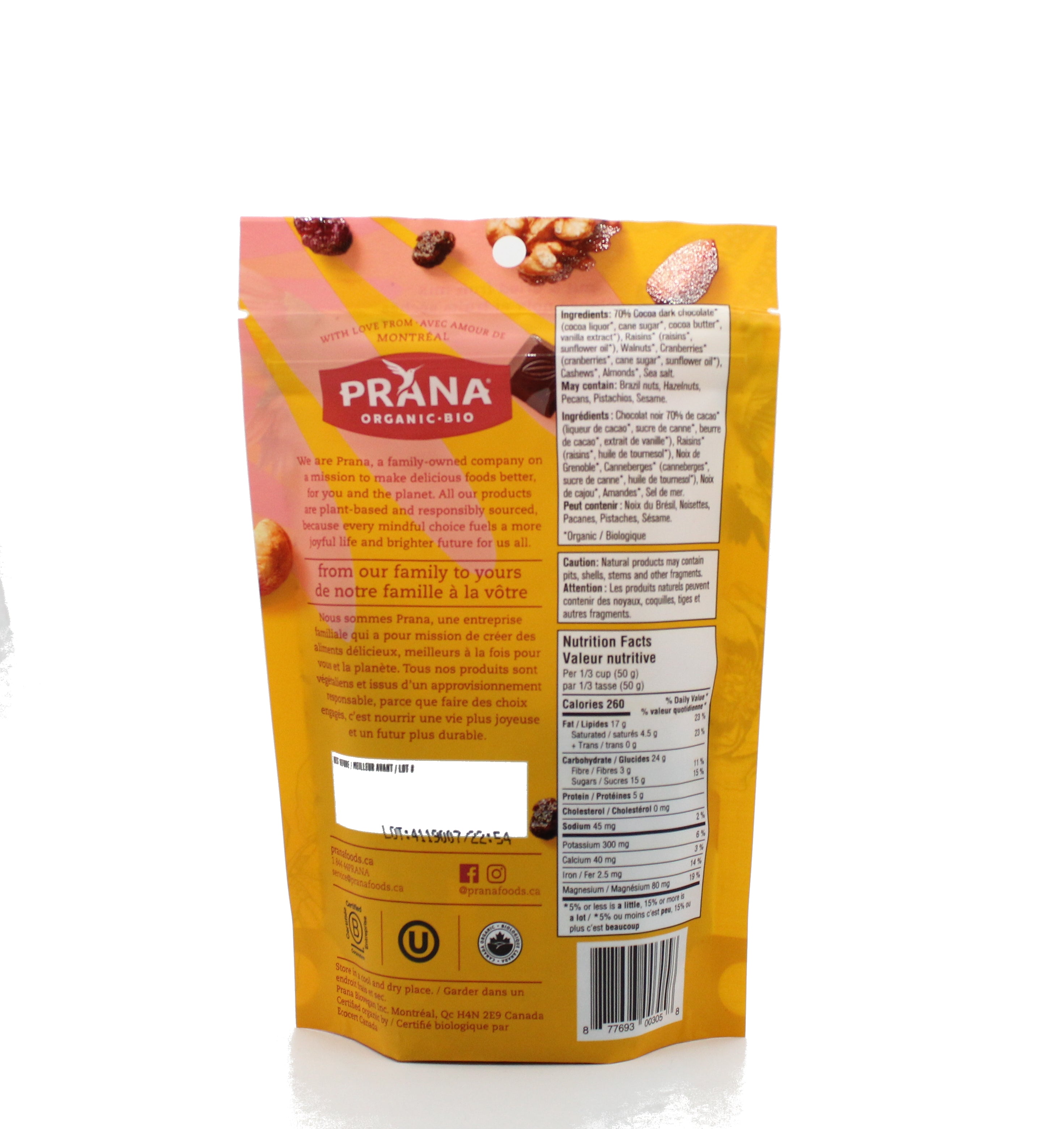 Prana Kilimanjaro - Deluxe Chocolate Mix