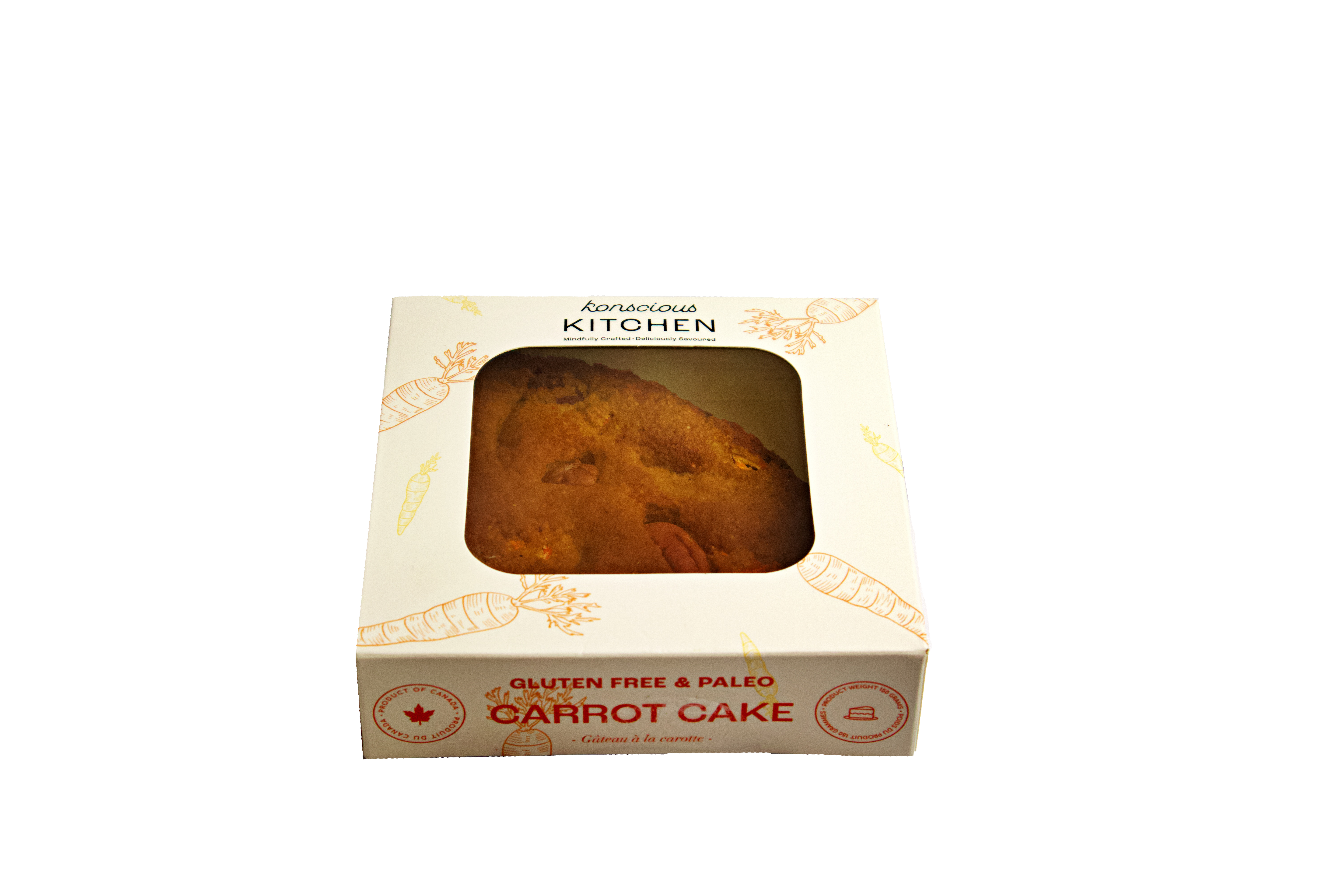 Konscious Kitchen Carrot Cake