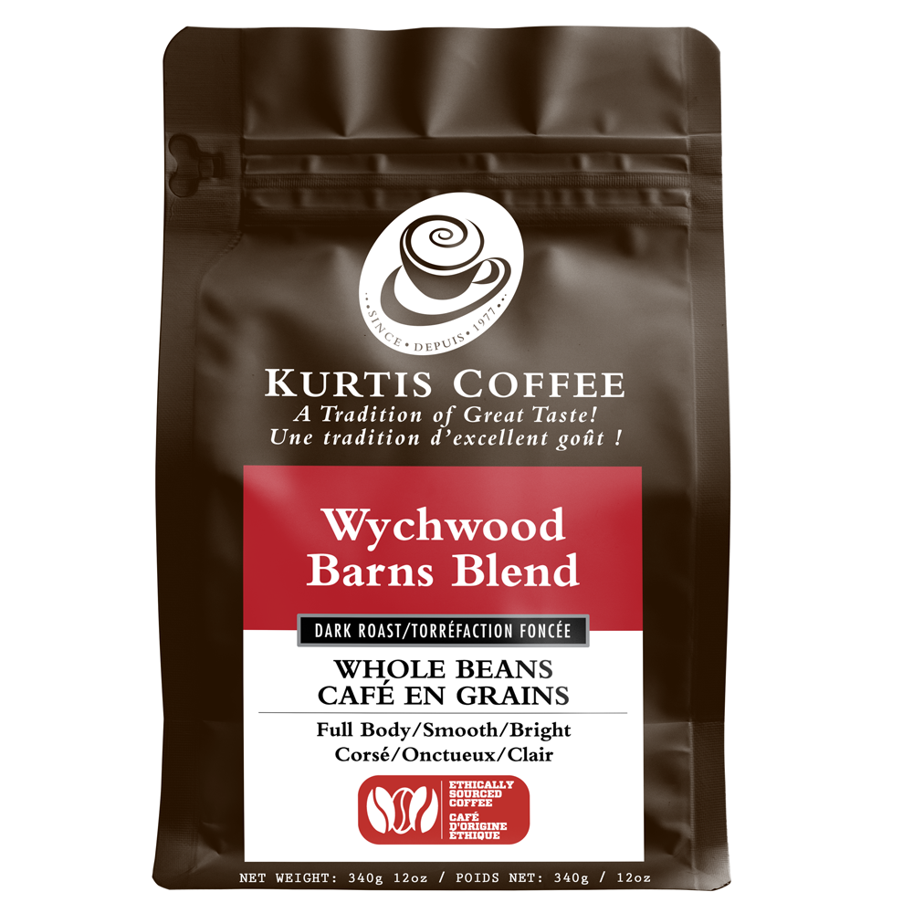 Kurtis Coffee Wychwood Barns Blend Dark Roast Whole Coffee Beans
