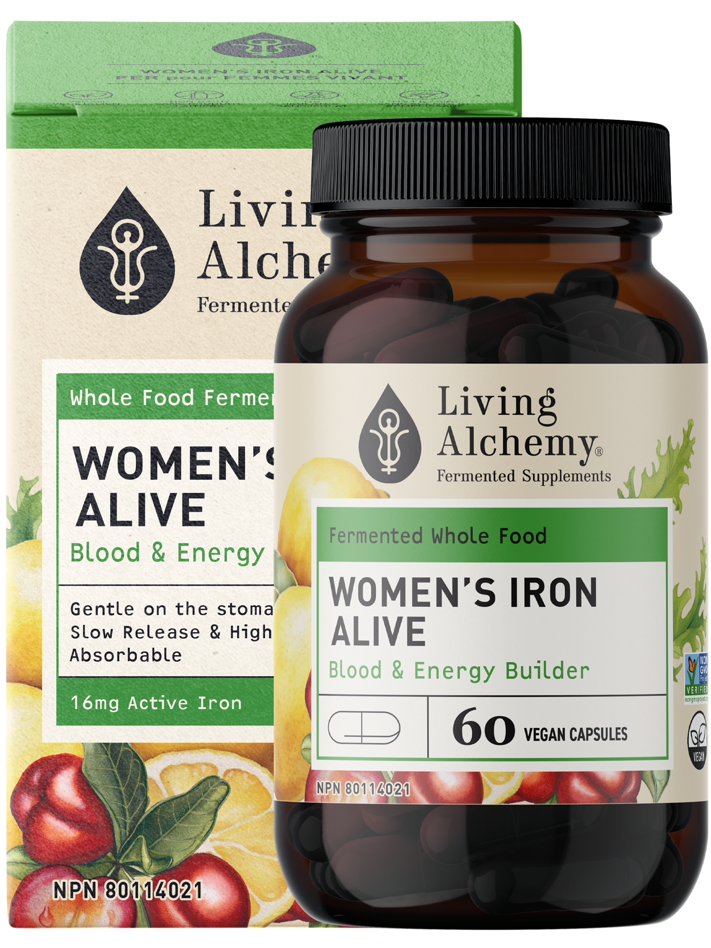 Living Alchemy Women's Iron Alive