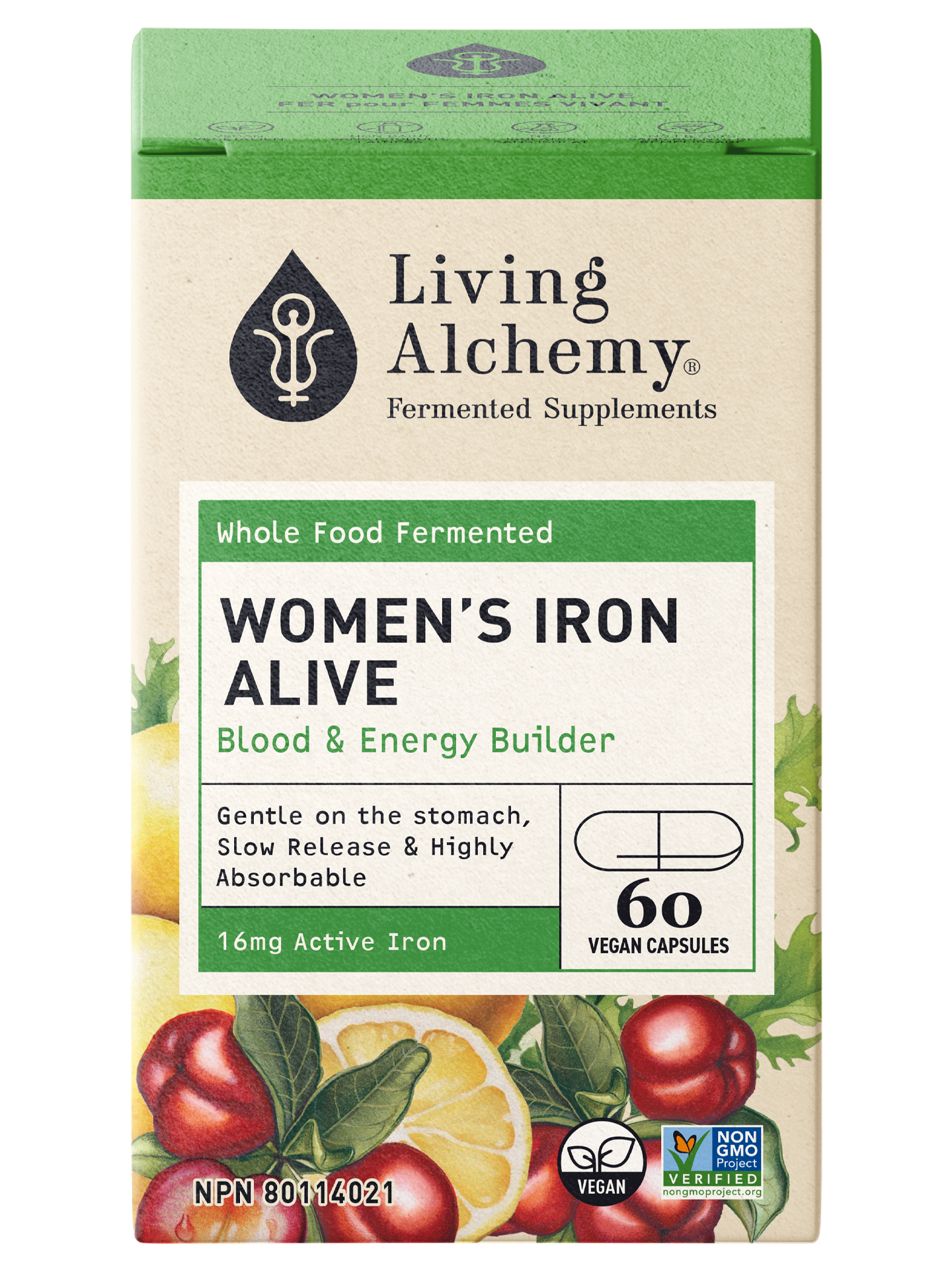 Living Alchemy Women's Iron Alive