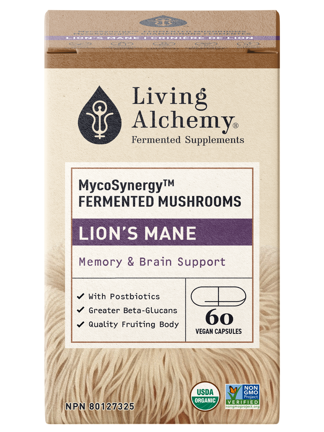 Living Alchemy Mycosynergy Fermented Lion's Mane