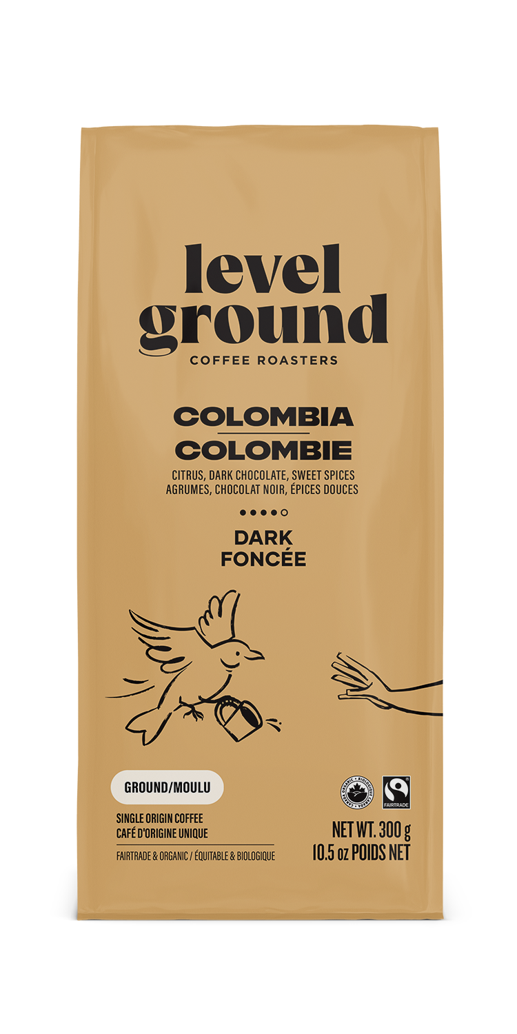Level Ground Colombia Ground Coffee