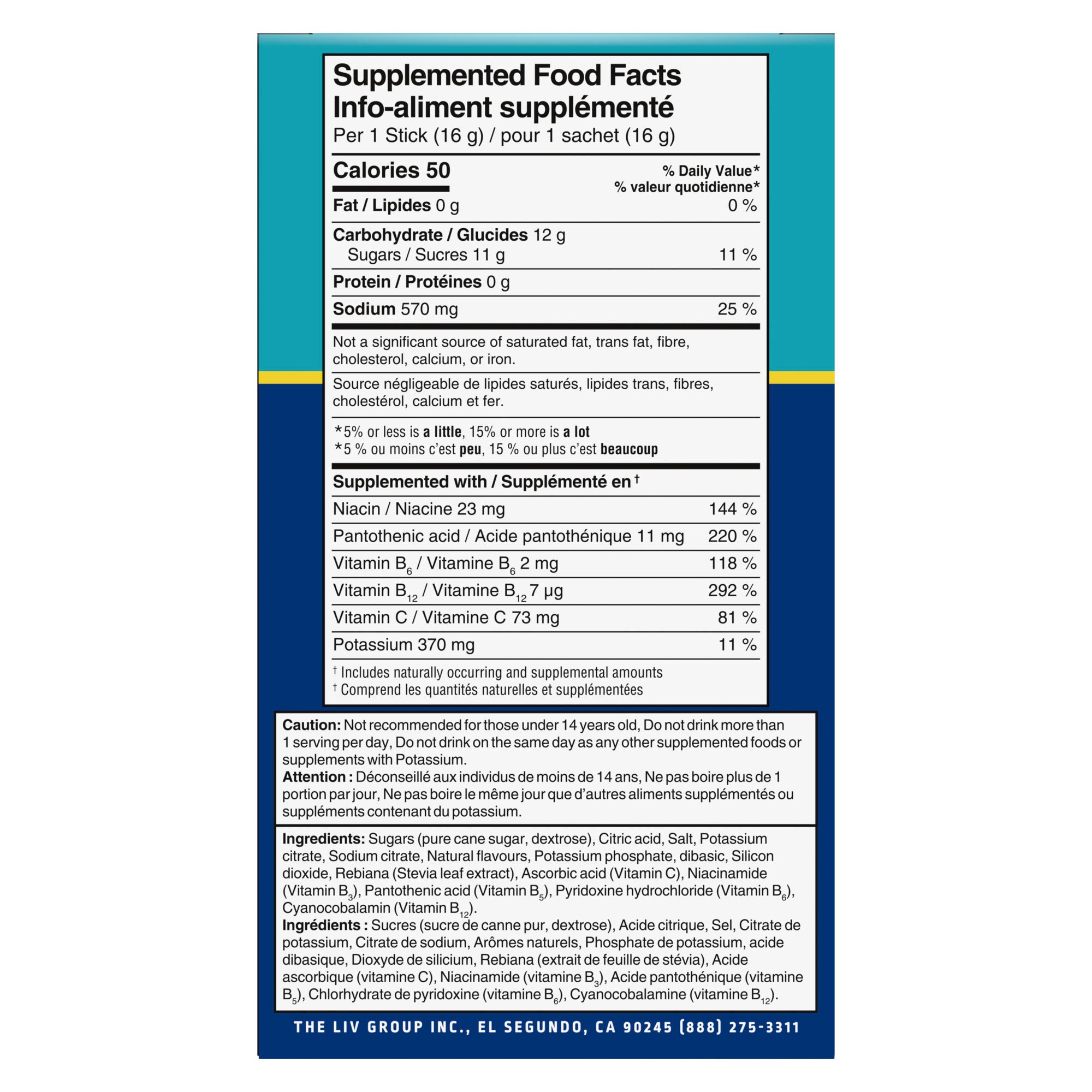 Liquid I.V. Lemon Line Hydration Multiplier