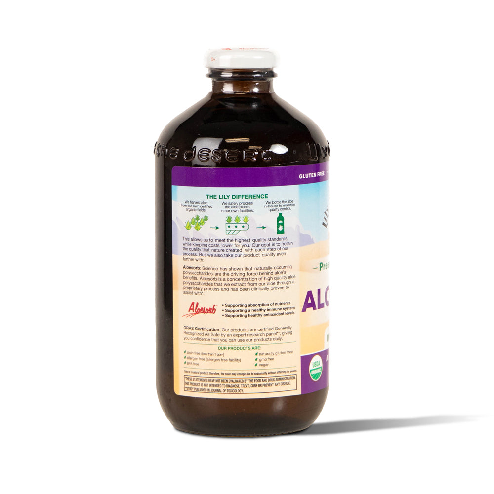 Lily Of The Desert Aloe Vera Juice - Preservative Free Inner Fillet