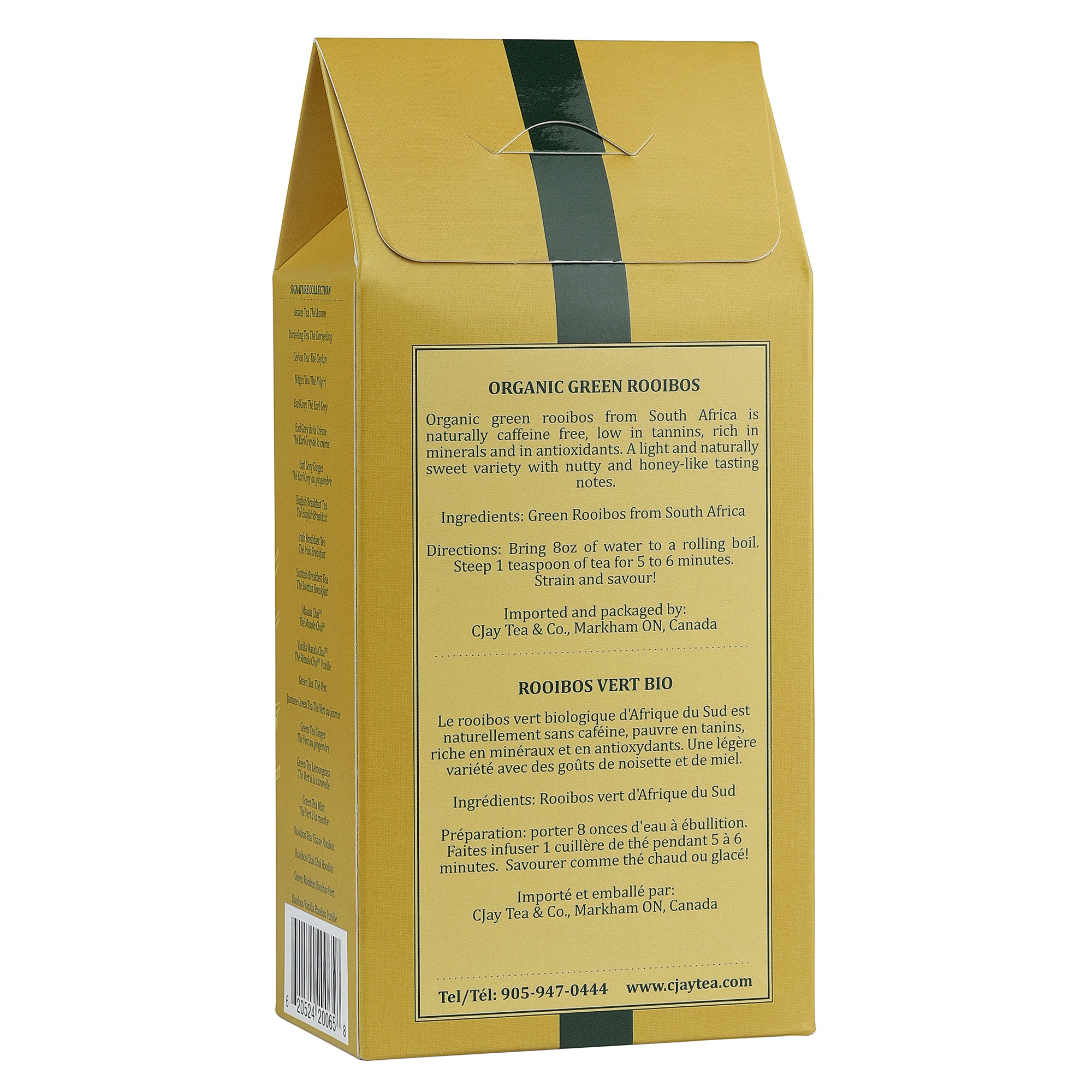 Cjay Organic Rooibos Green Tea