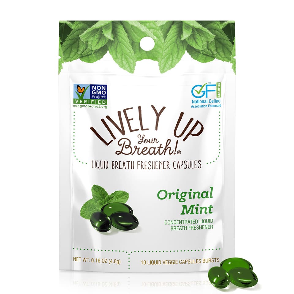 Original Mint Liquid Breath Freshener Capsules