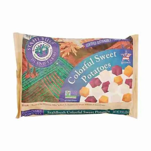 Organic Colourful Sweet Potatoes