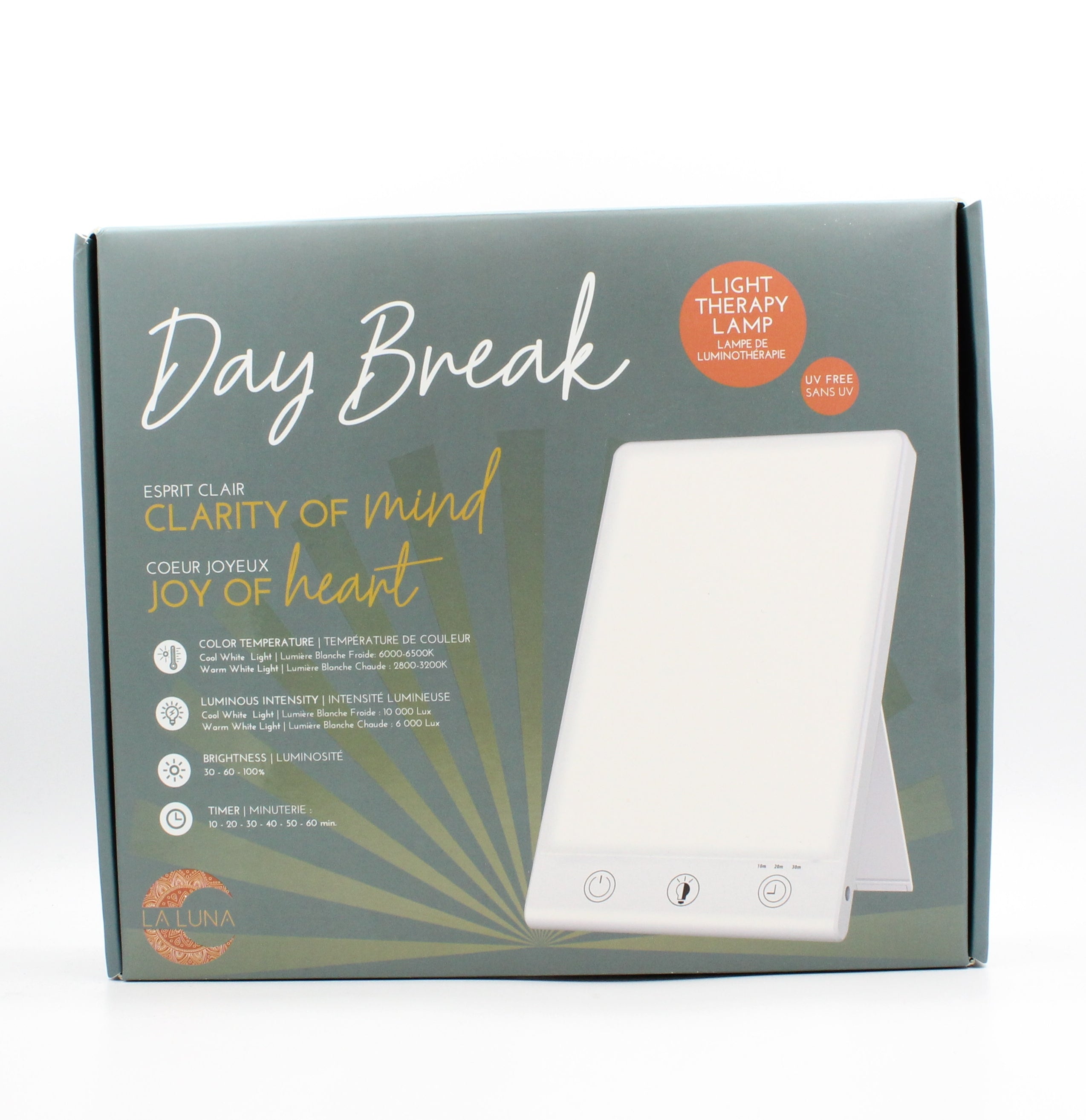 La Luna Day Break Light Therapy Lamp