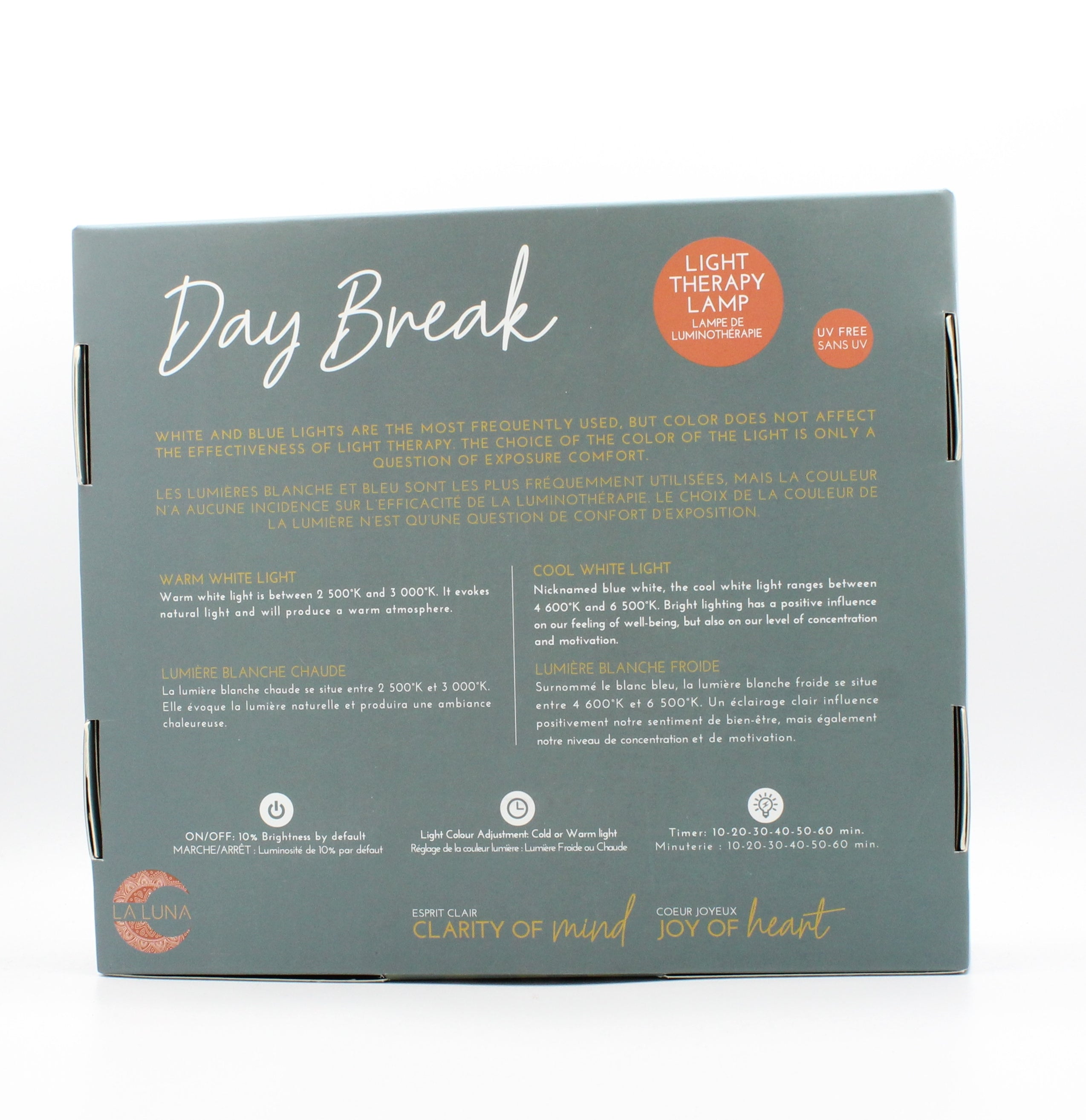 La Luna Day Break Light Therapy Lamp