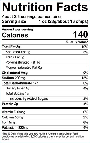 Simply 7 Sour Cream & Onion Quinoa Chip