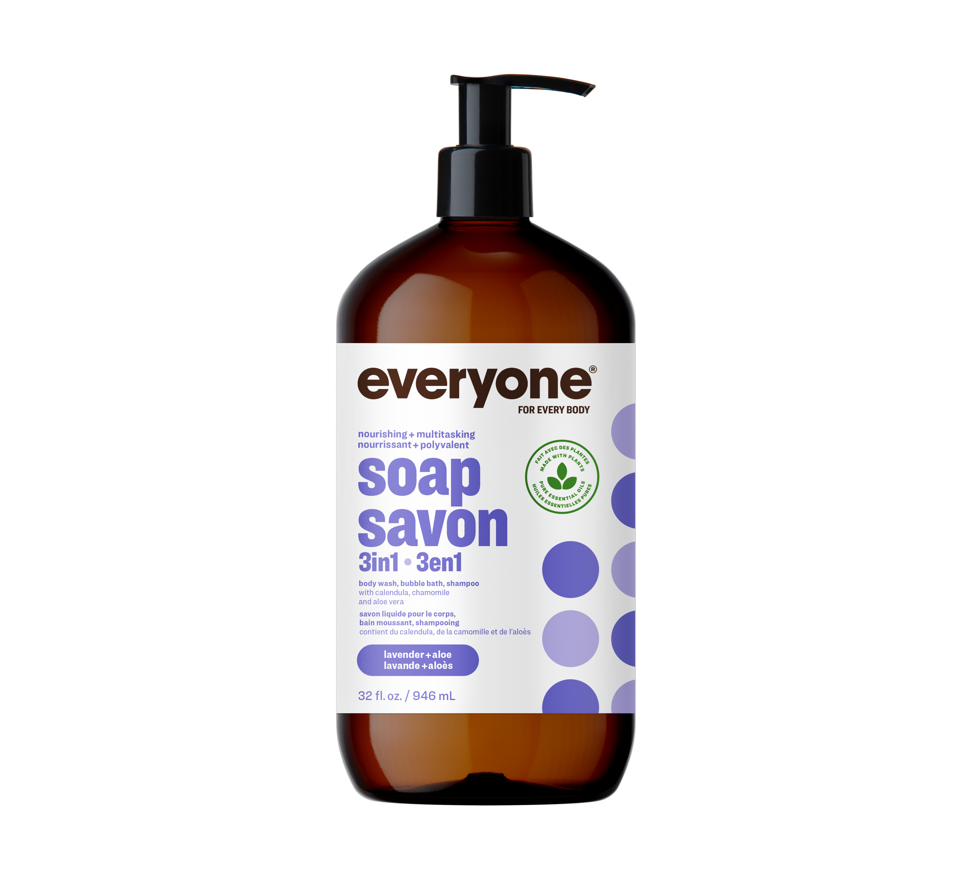 Lavender & Aloe 3-in-1 Soap