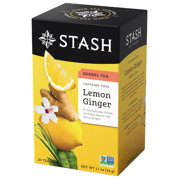 Stash Tea Lemon Ginger Tea Decaf