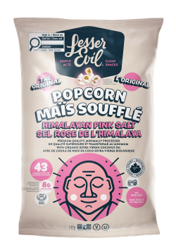 Lesser Evil Himalayan Pink Popcorn