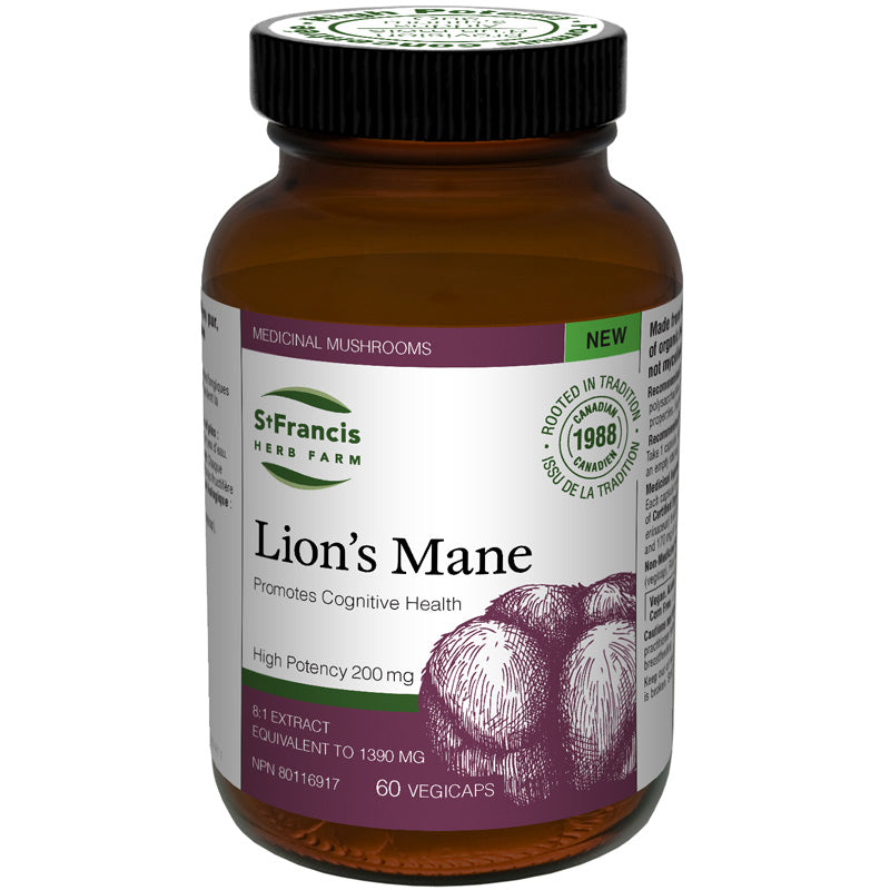 St. Francis Herb Farm Lion's Mane Mushroom Extract