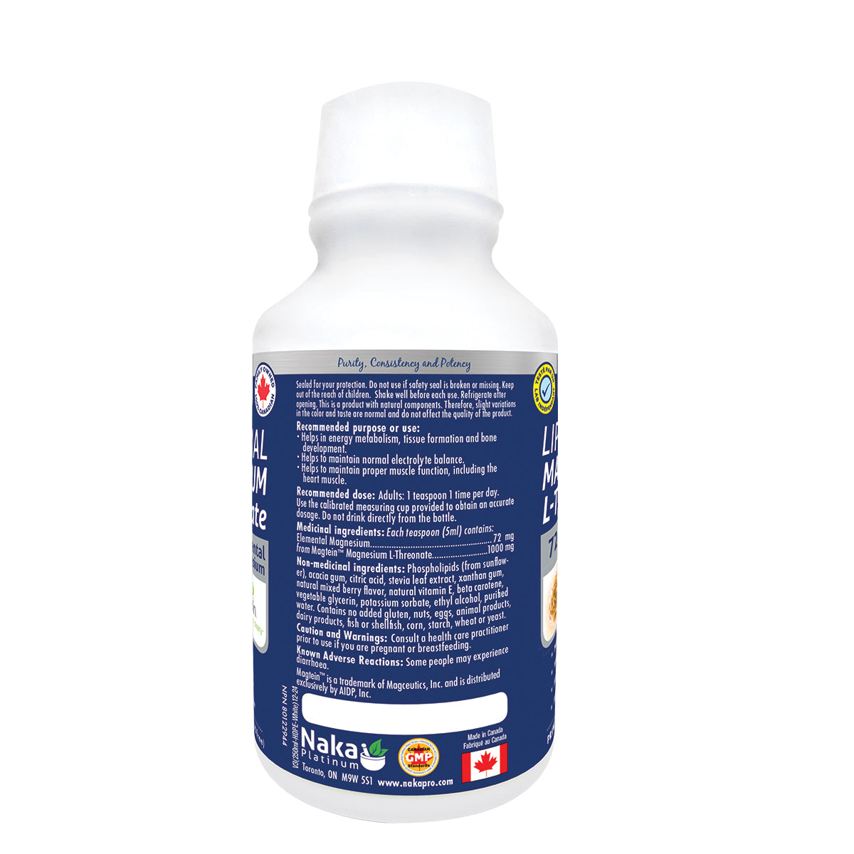 Naka Liposomal Magnesium L-Threonate