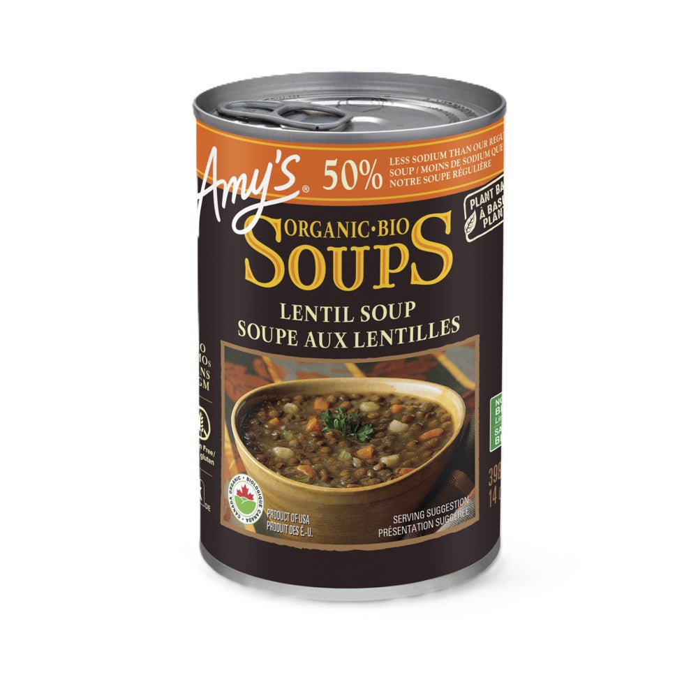 Amy's Kitchen Organic Lentil Soup, Lower In Sodium