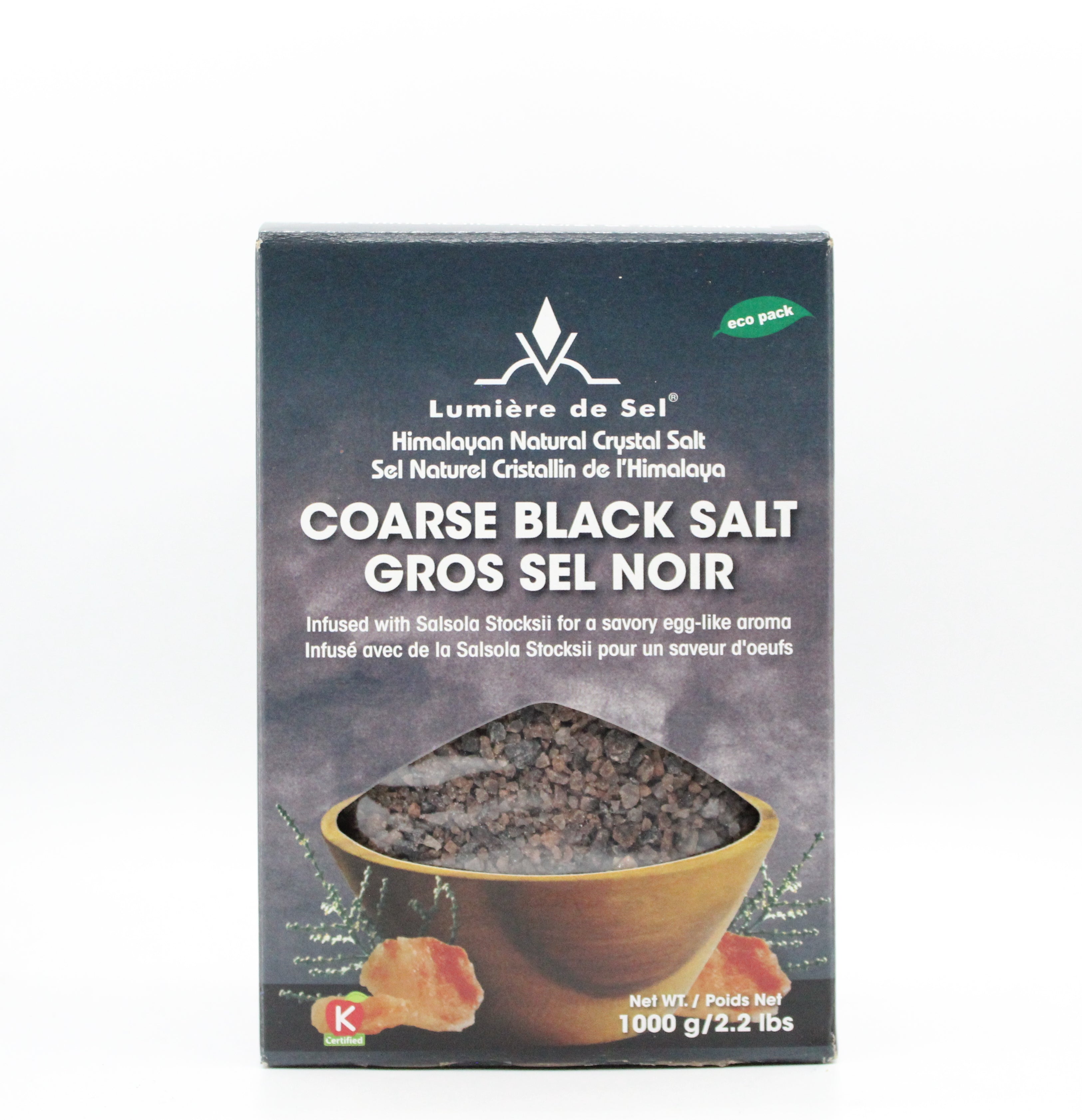 Ecoideas Himalayan Black Coarse Salt