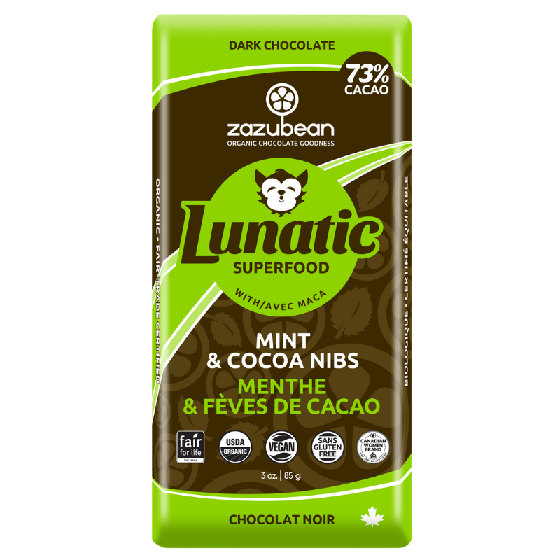 Zazubean Organic Lunatic Chocolate