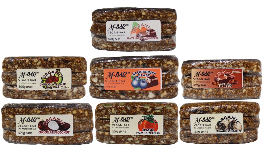 M Bar Organic Energy Bars
