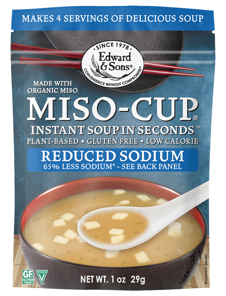 Edward & Sons Low Sodium Miso Cup