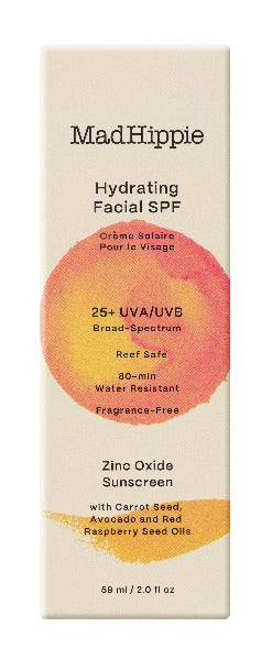 Mad Hippie 25+ SPF Hydrating Facial SPF Zinc Oxide Sunscreen
